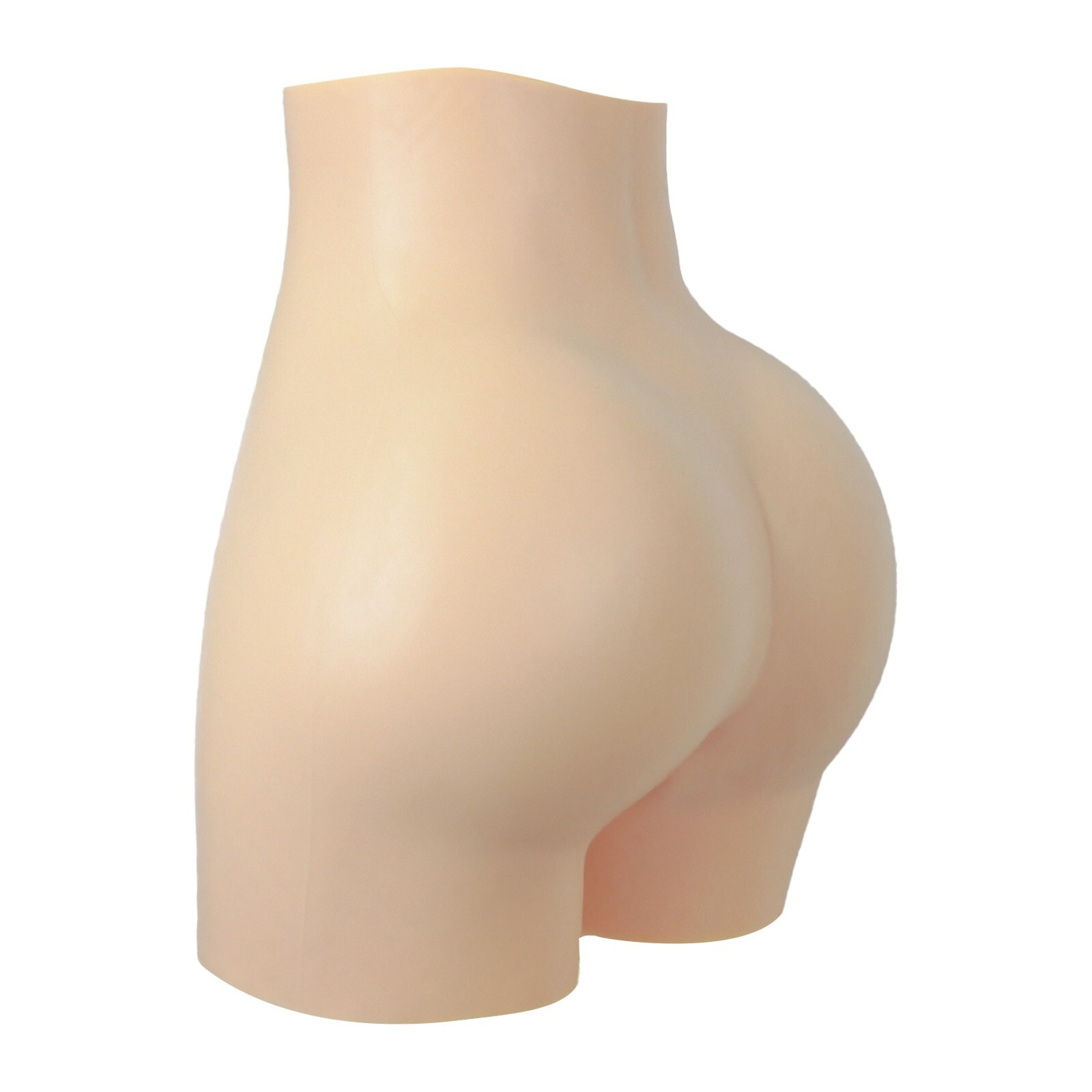 Crossdresser Realistic Silicone Panty Plump Hip Open-Crotch Pants Butt Shapewear