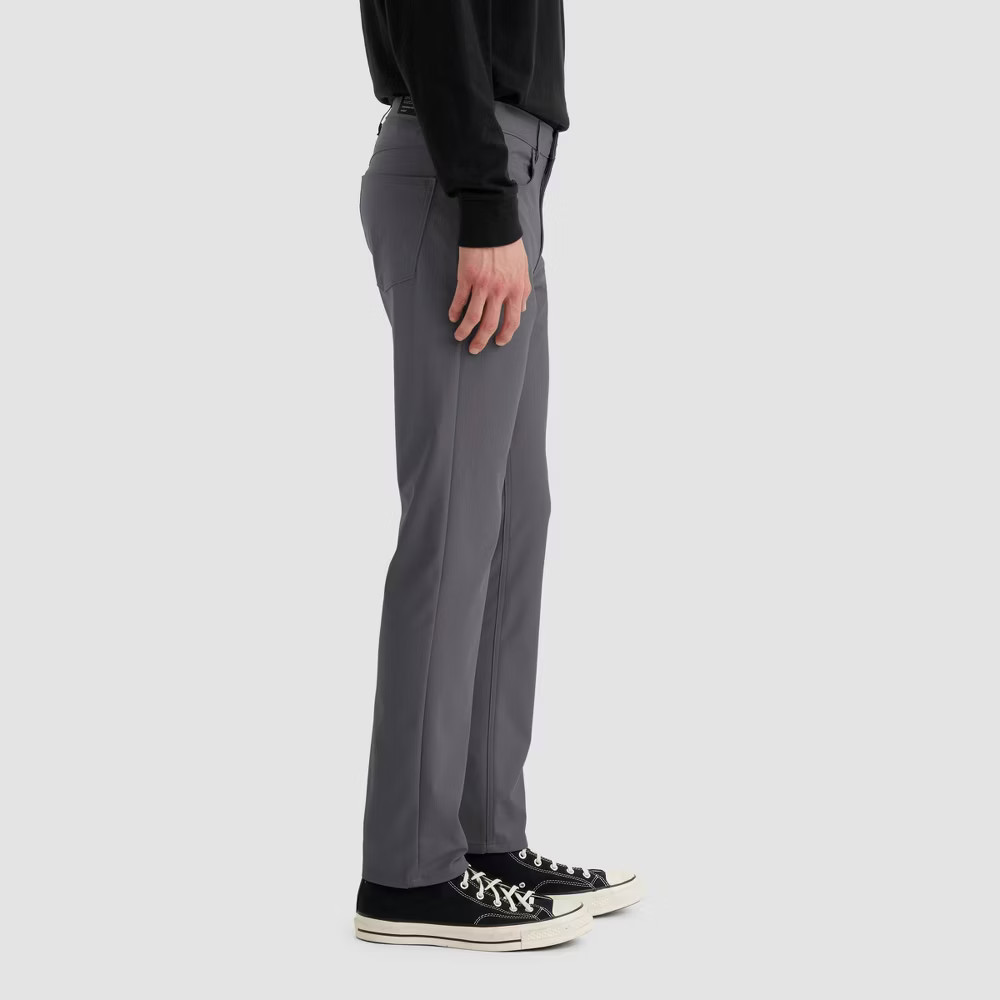 Levi Men 511 Slim Tech Five Pocket Pants – Charcoal Gray 30×30