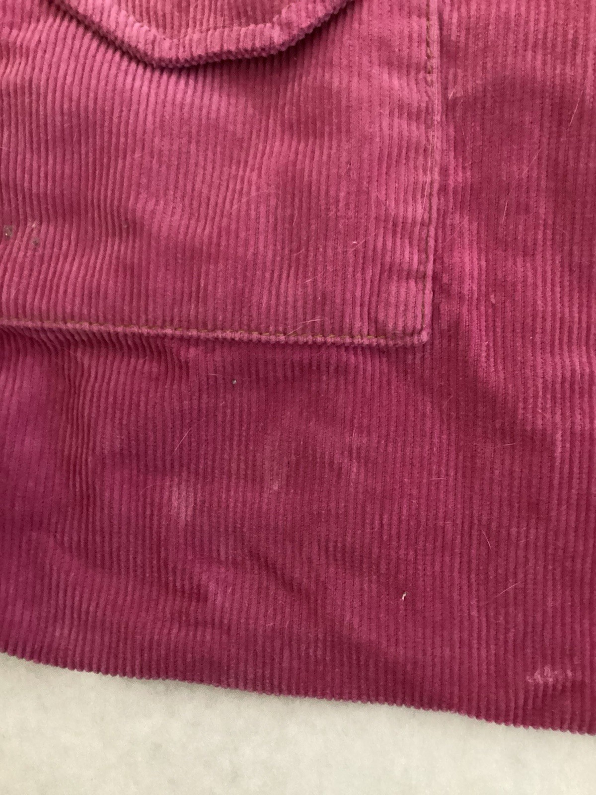 Levi Corduroy Tote Bag Pink