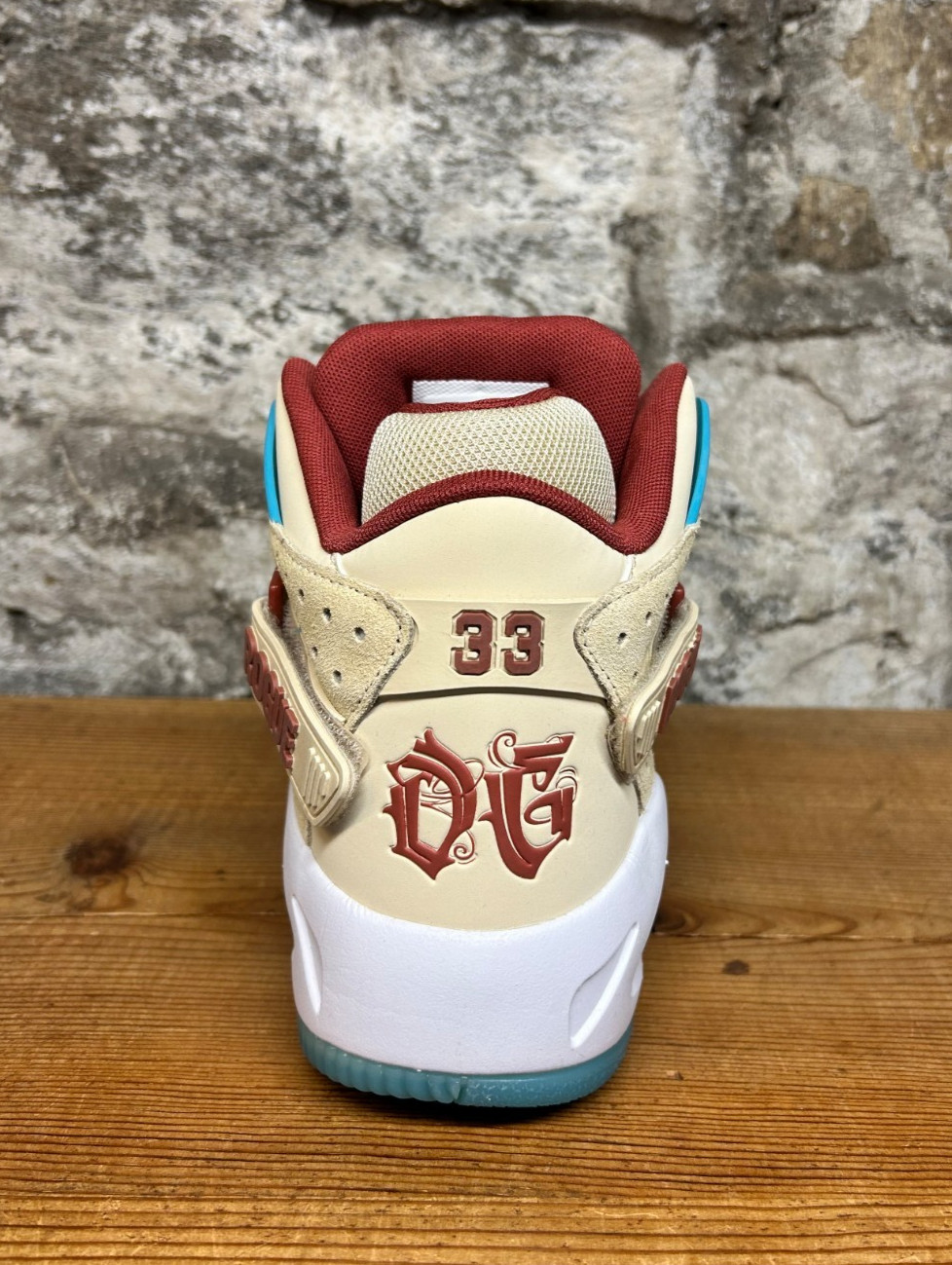 EWING ROGUE x ICE T 1EW02652-341 Wood Ash/Maul Blue/Redwood New In Box