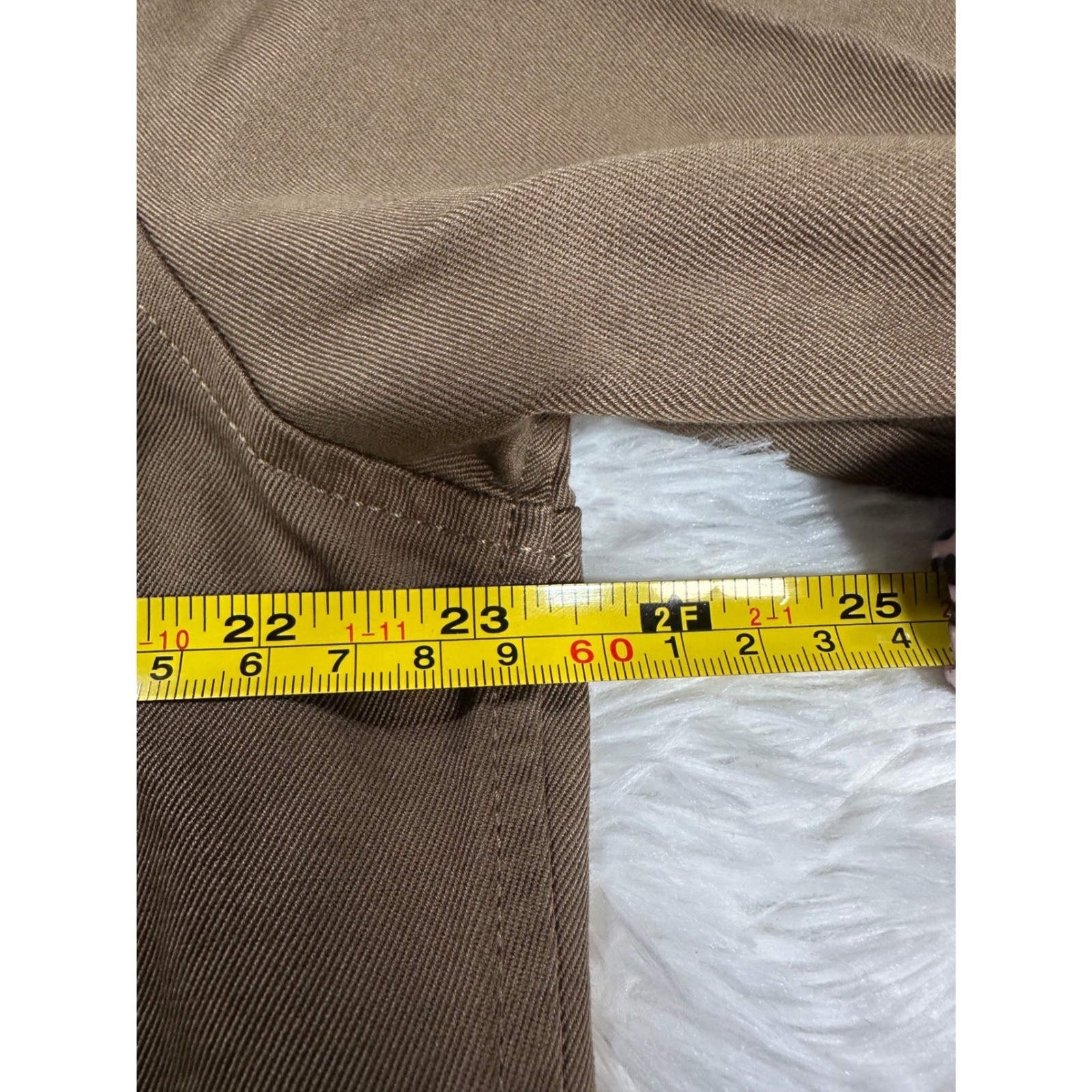 ASKET The Overshirt Mens Large Regular Taupe Organic Cotton Twill Chore Jacket
