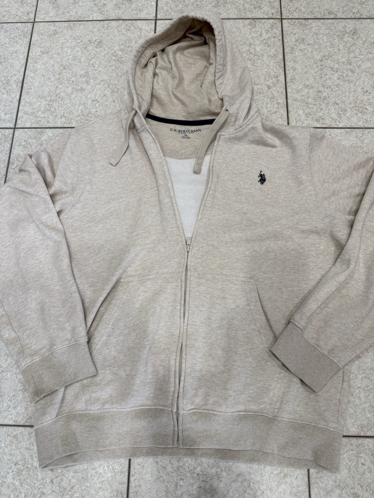 US Polo Association Full Zip Hooded Jacket XL
