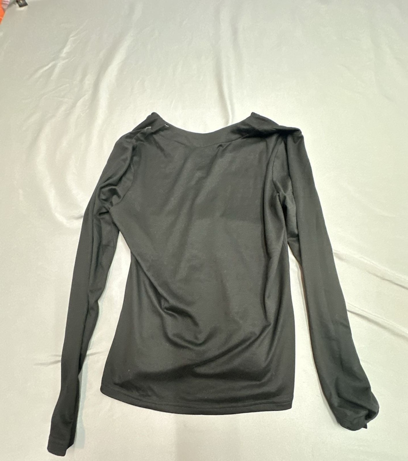 Juicy Couture Women’s Rhinestone Script Logo Long Sleeve Sleepwear Top