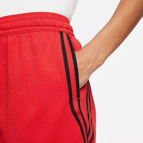 Nike Women’s Fly Crossover Basketball Gym School Shorts $50 Red NEW DH7325 657