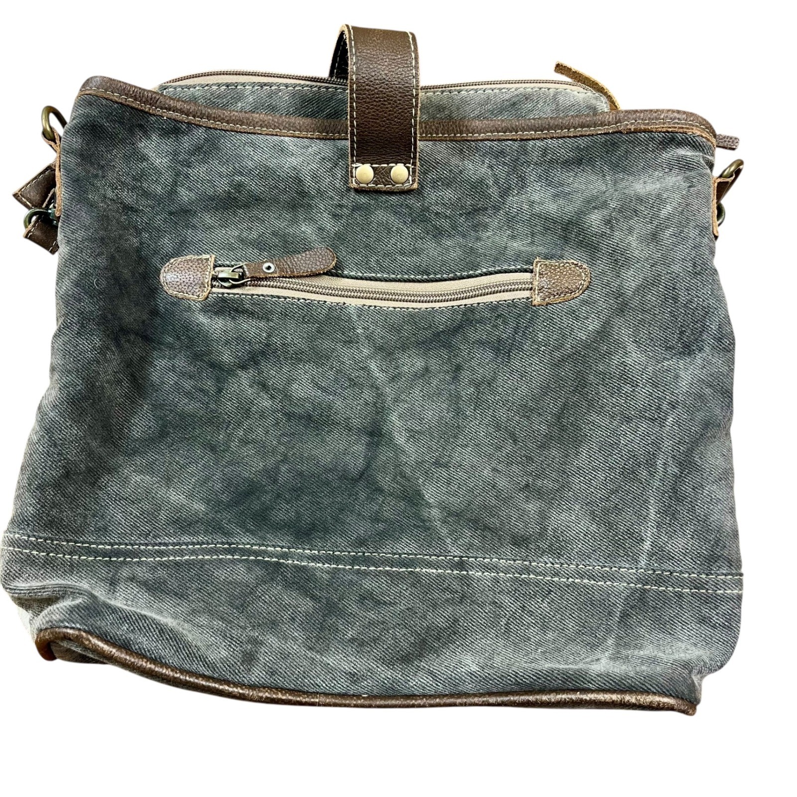 MYRA BAG Identity Shoulder Bag Crossbody Upcycled Boho Festival Canvas Purse