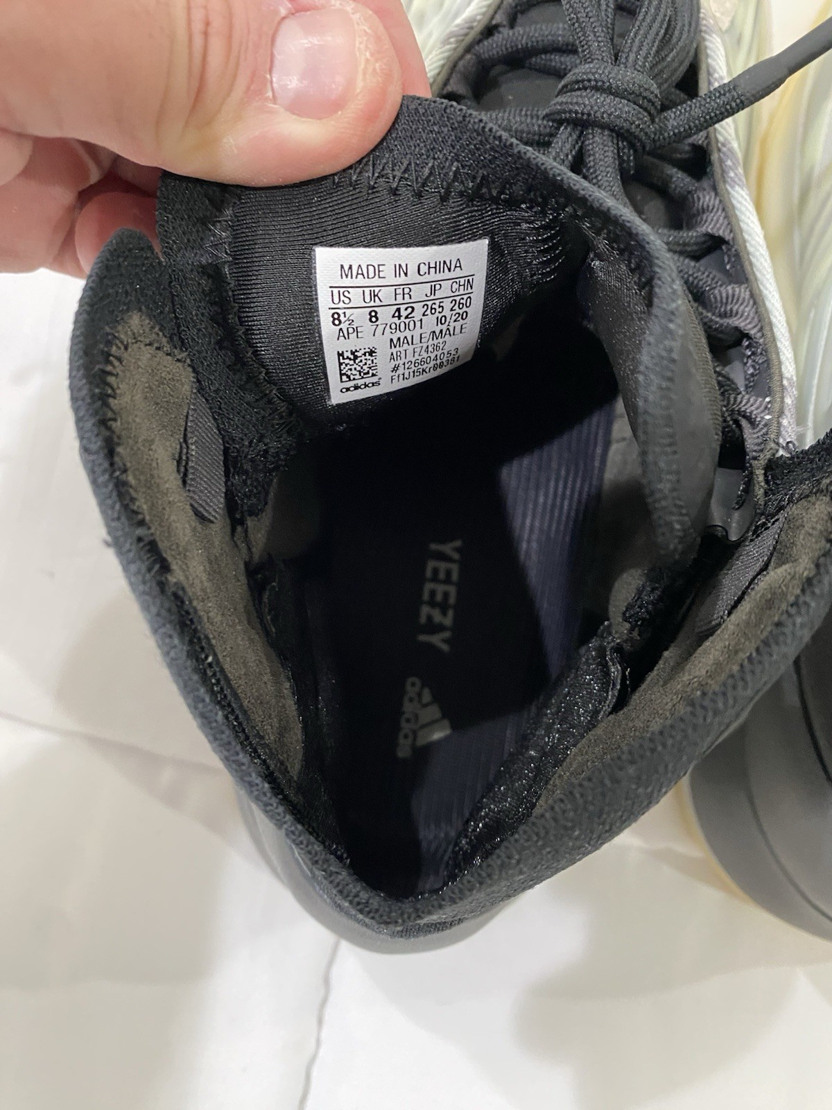 Adidas Yeezy Basketball Quantum Size 8.5 No Box Used Worn Clean