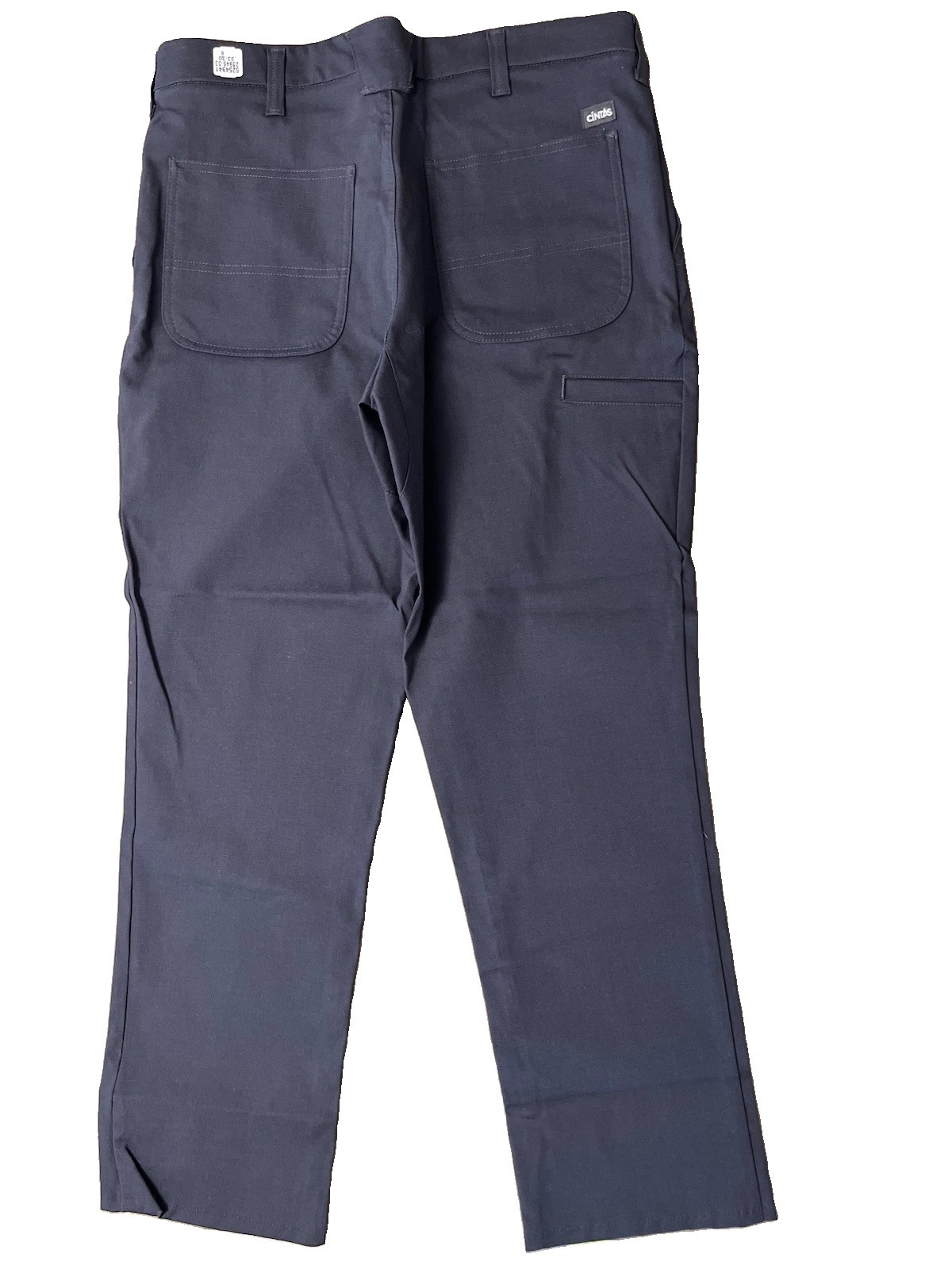 Cintas Pair Of Comfort Flex Pro Work Pants Blue 33×30