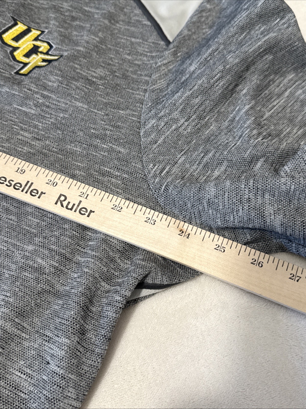 CHAMPION UCF Knights Full Zip Embroidered Jacket Gray XXL 2XL