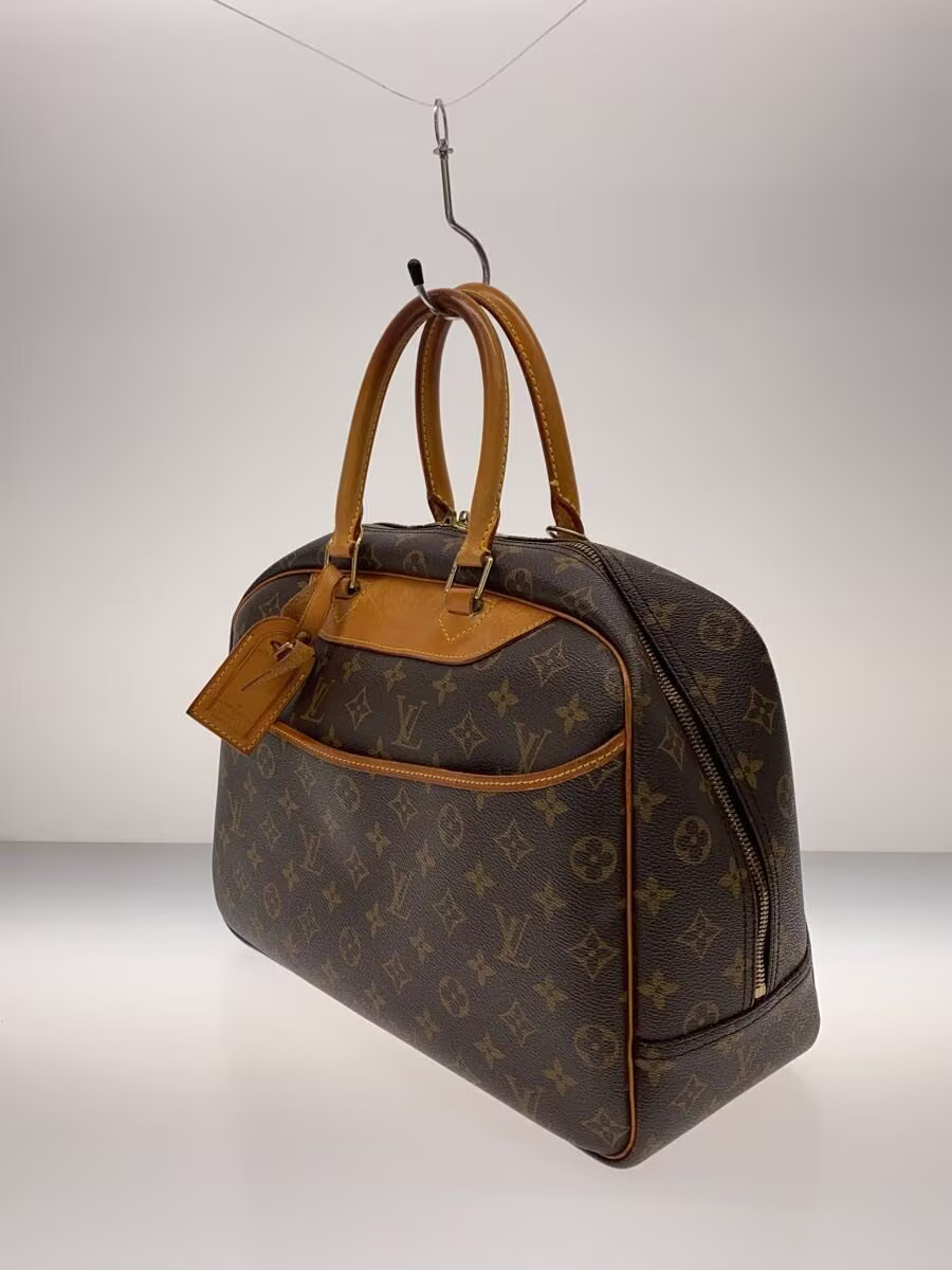 LOUIS VUITTON Bowling Vanity (Deauville) Monogram Canvas PVC BRW