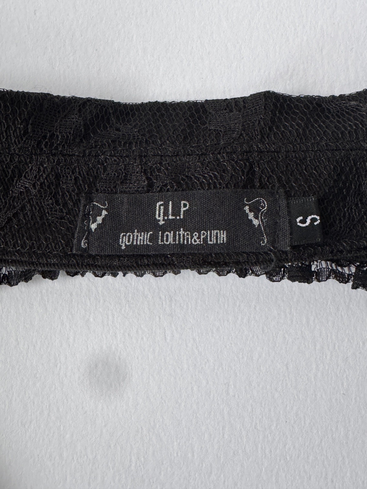G.L.P (Gothic Lolita & Punk) Waistcoat Vest – Size S – Black