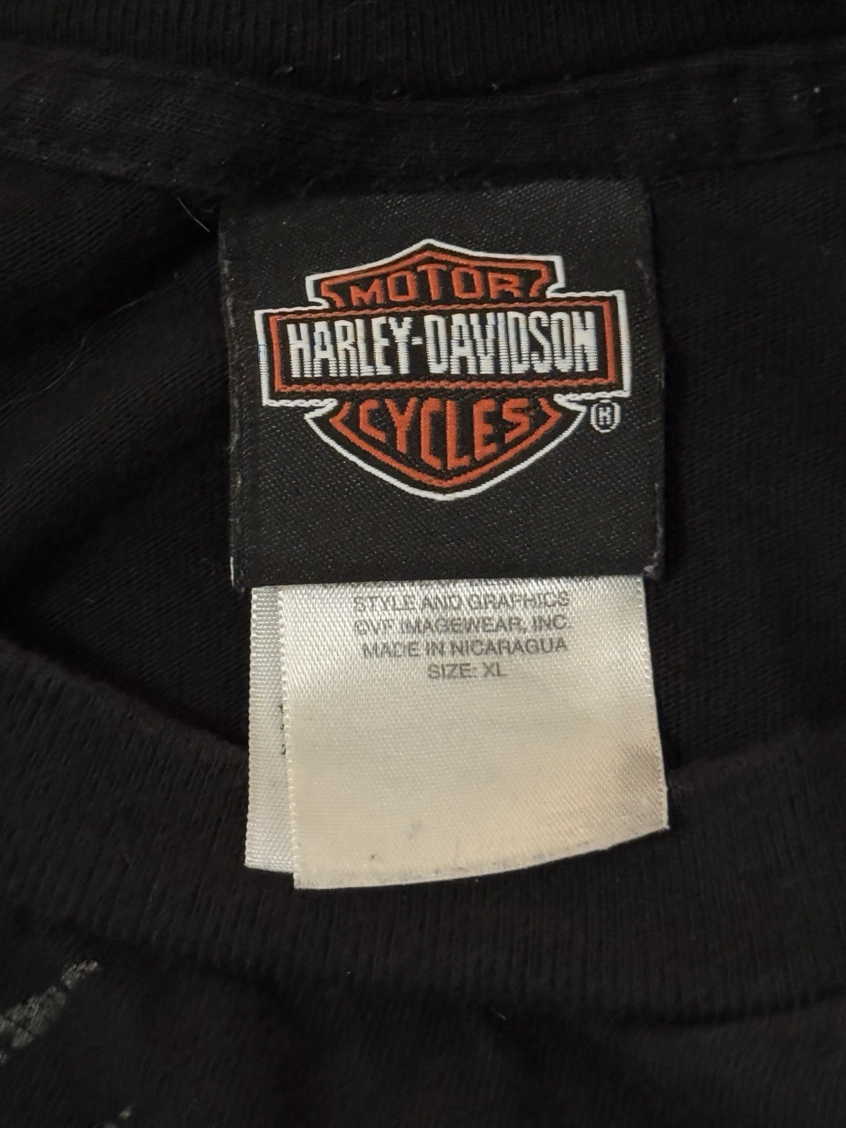 Harley Davidson United Arab Emirates Men’s Tshirt Size XL Black