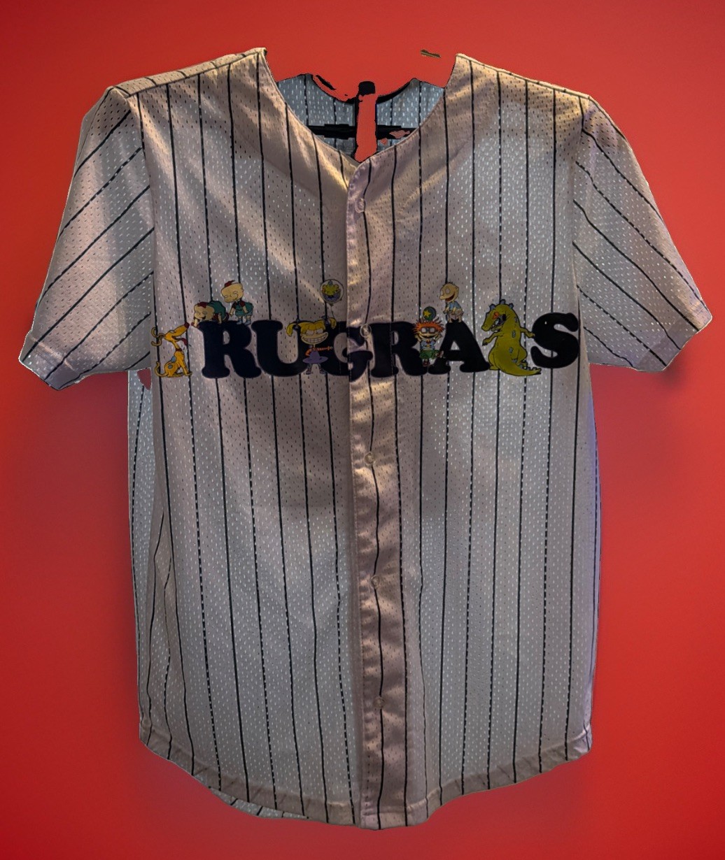 Rugrats Jersey Men’s Small Nickelodeon Baseball Shirt Chucky Tommy
