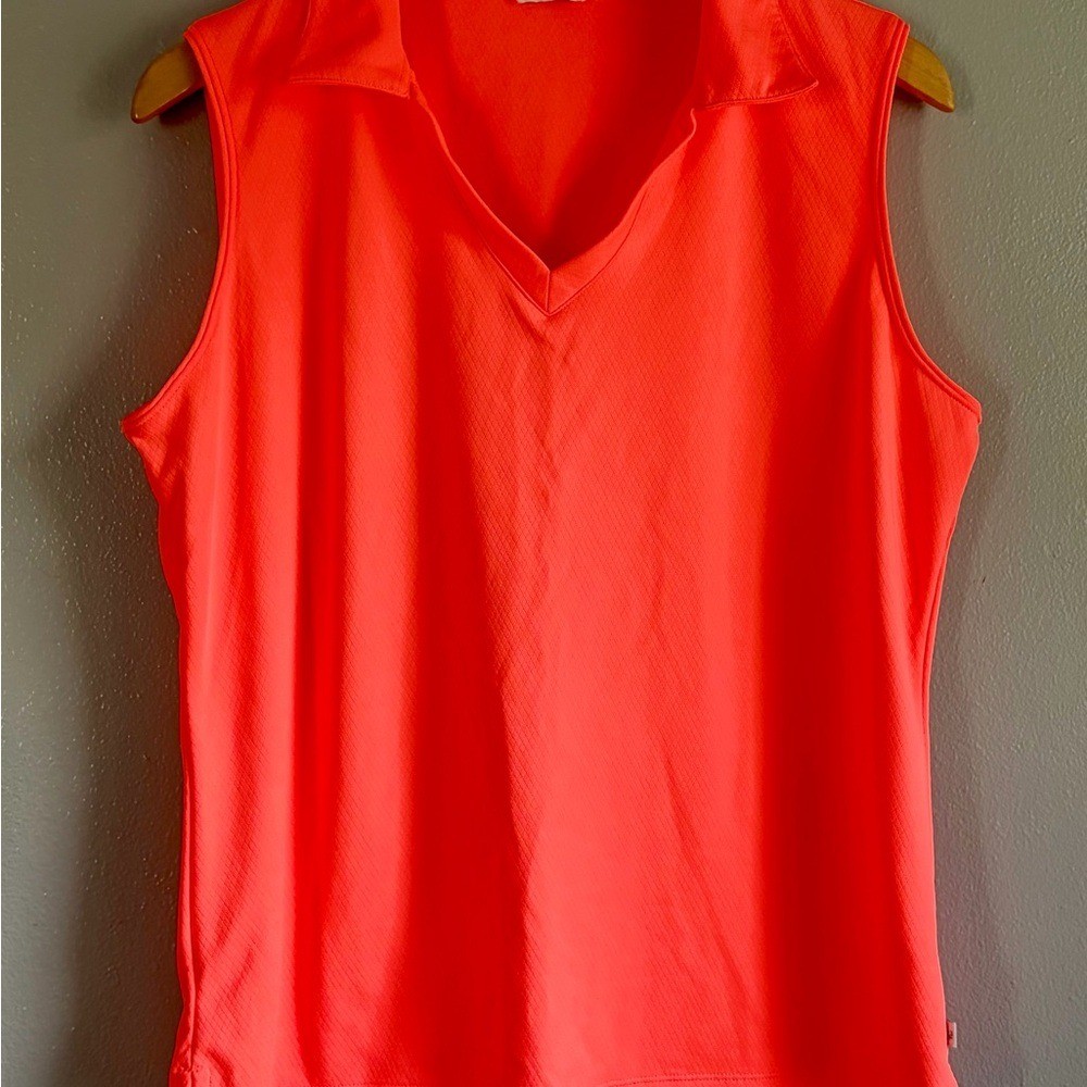 Lady Hagen Vivid Coral Tank Top