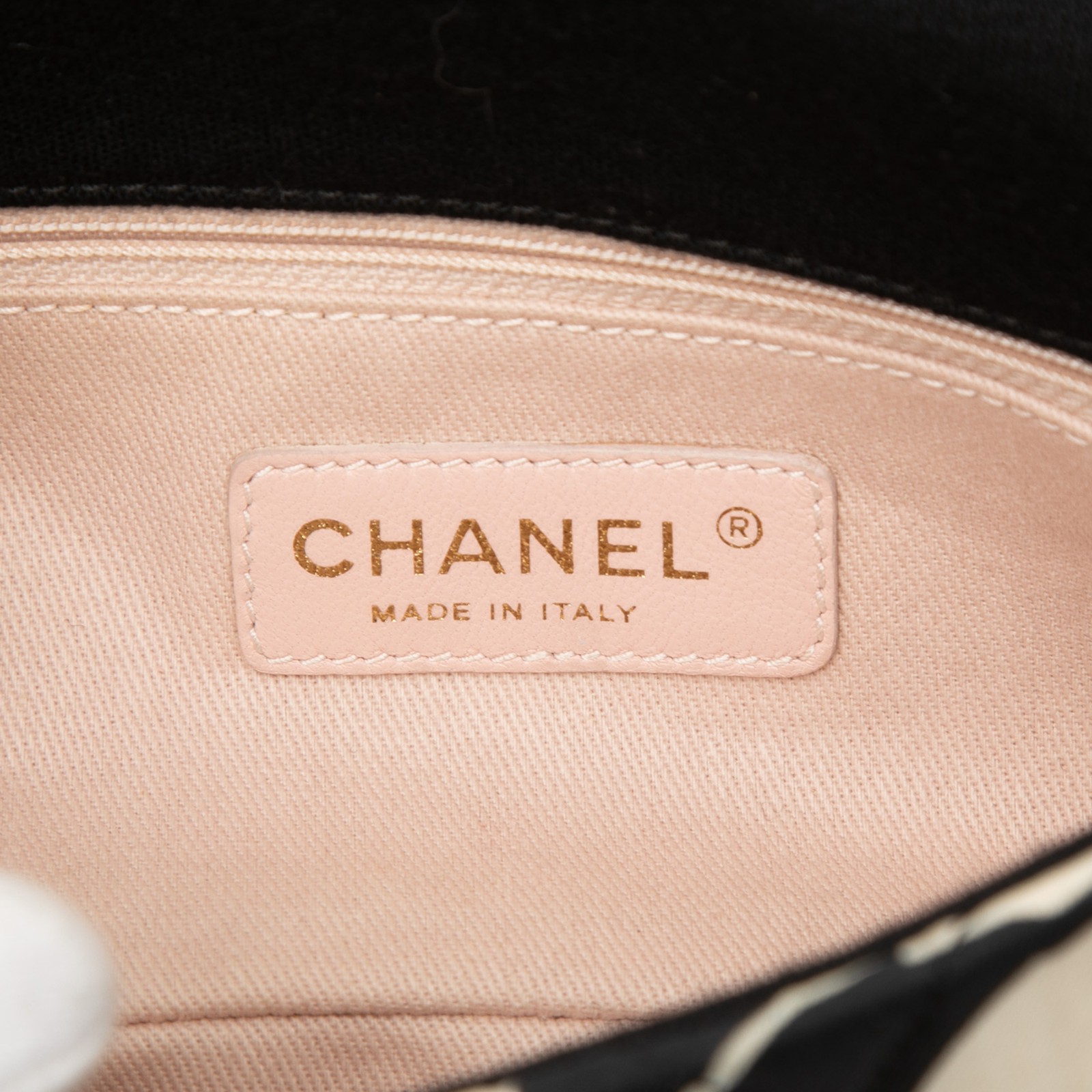 Chanel Mini Rectangular Printed Nylon and Jersey Patchwork Single Flap