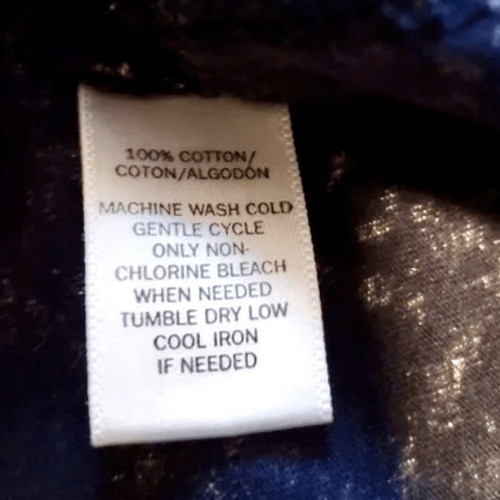 Ann Taylor Loft Navy 100% Cotton Argyle Crochet Accent Tank Top SZ L EUC