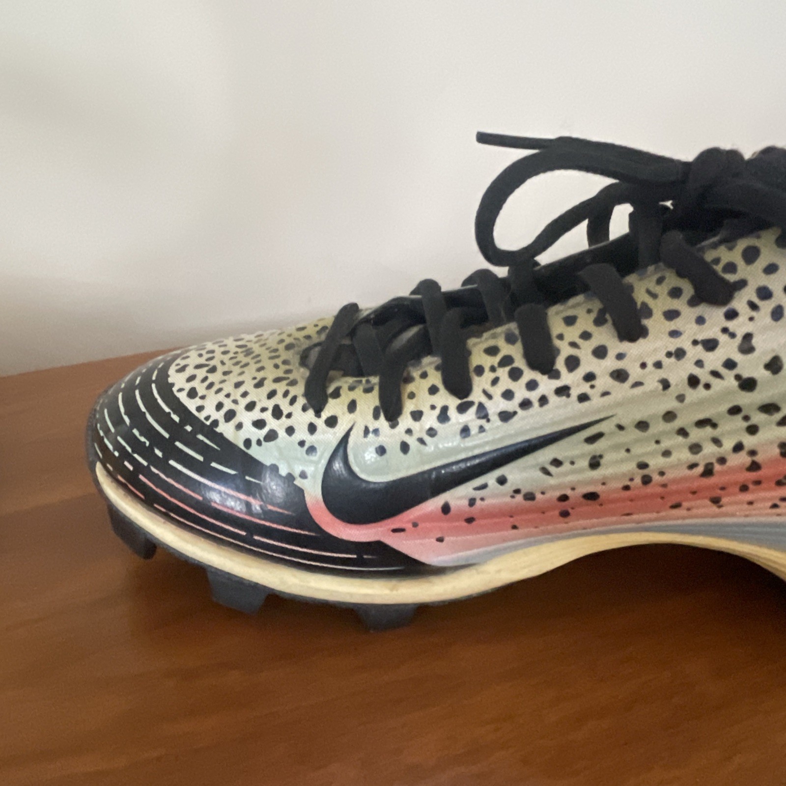 Mike Trout All-Star Nike Lunar Vapor Rainbow Trout ASG Cleats Size 5