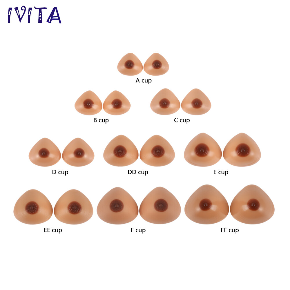 A-FF Cup Silicone Breast Forms Transgender Crossdresser False Silicone Boobs