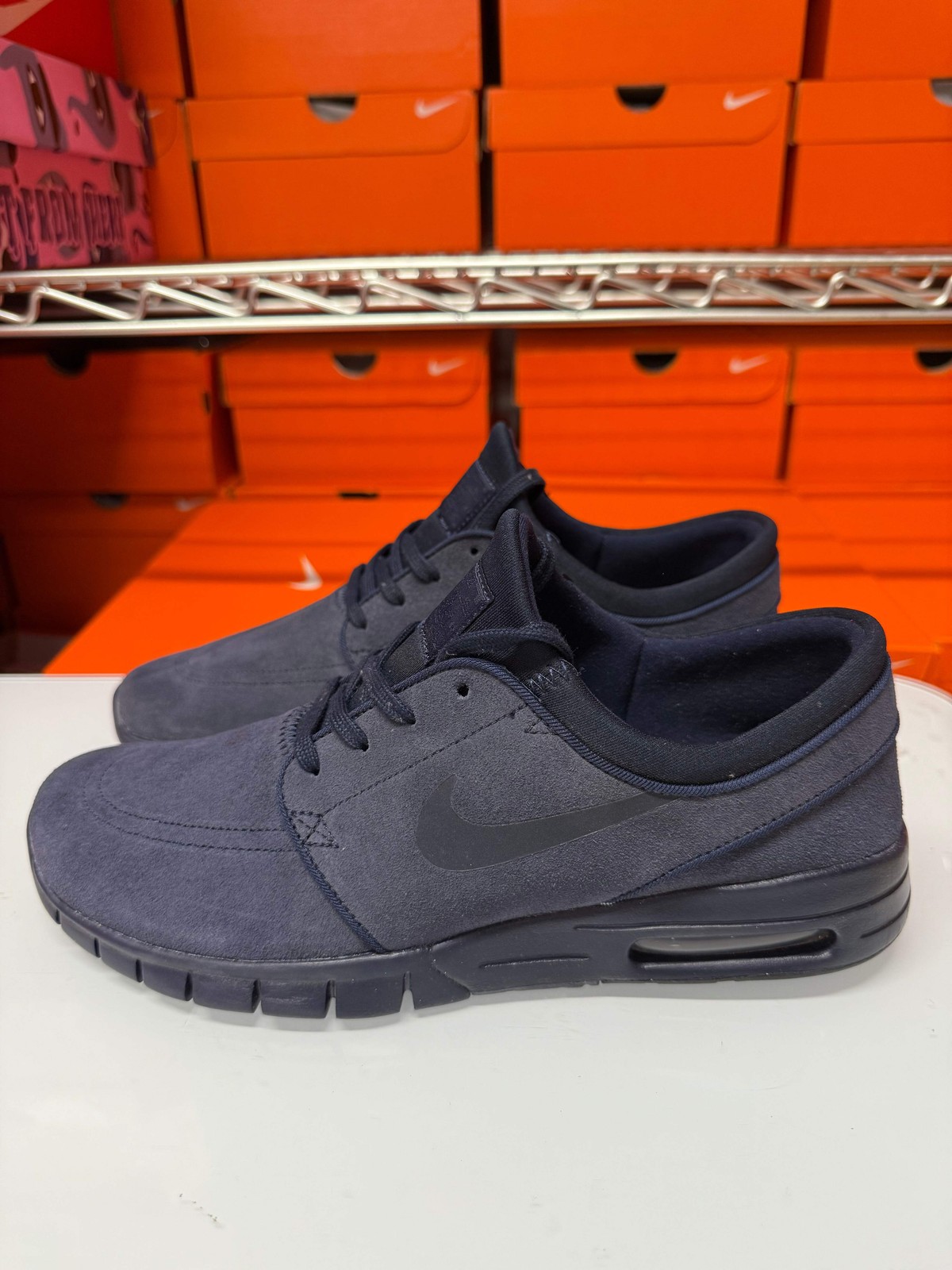 Nike Men’s Stefan Janoski Max L Shoes Obsidian 685299-440