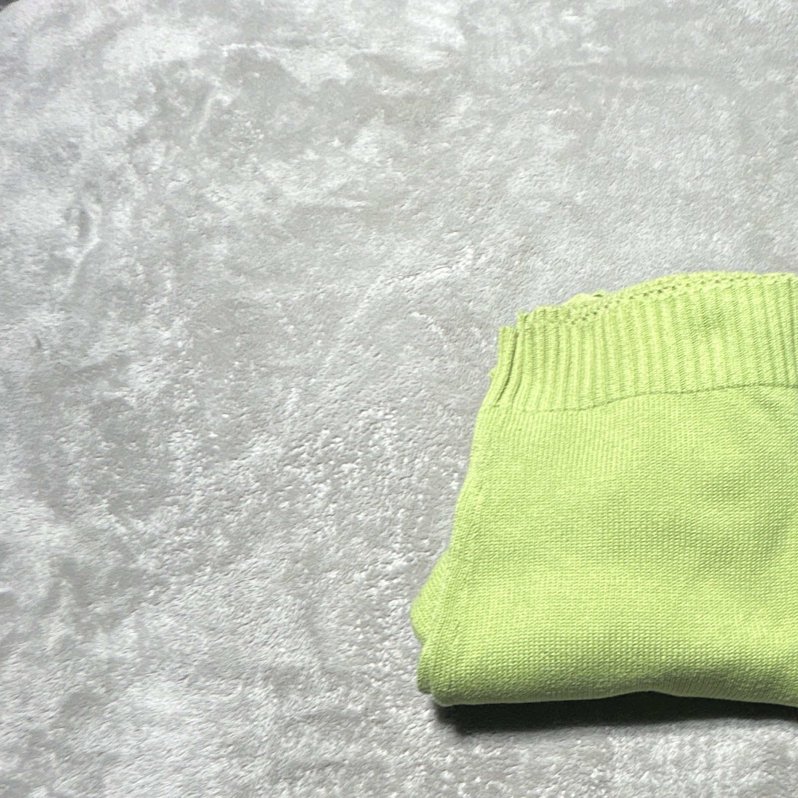 Jeanne Pierre Women’s Green Turtleneck Knit Pullover Sweater Cotton Raglan M