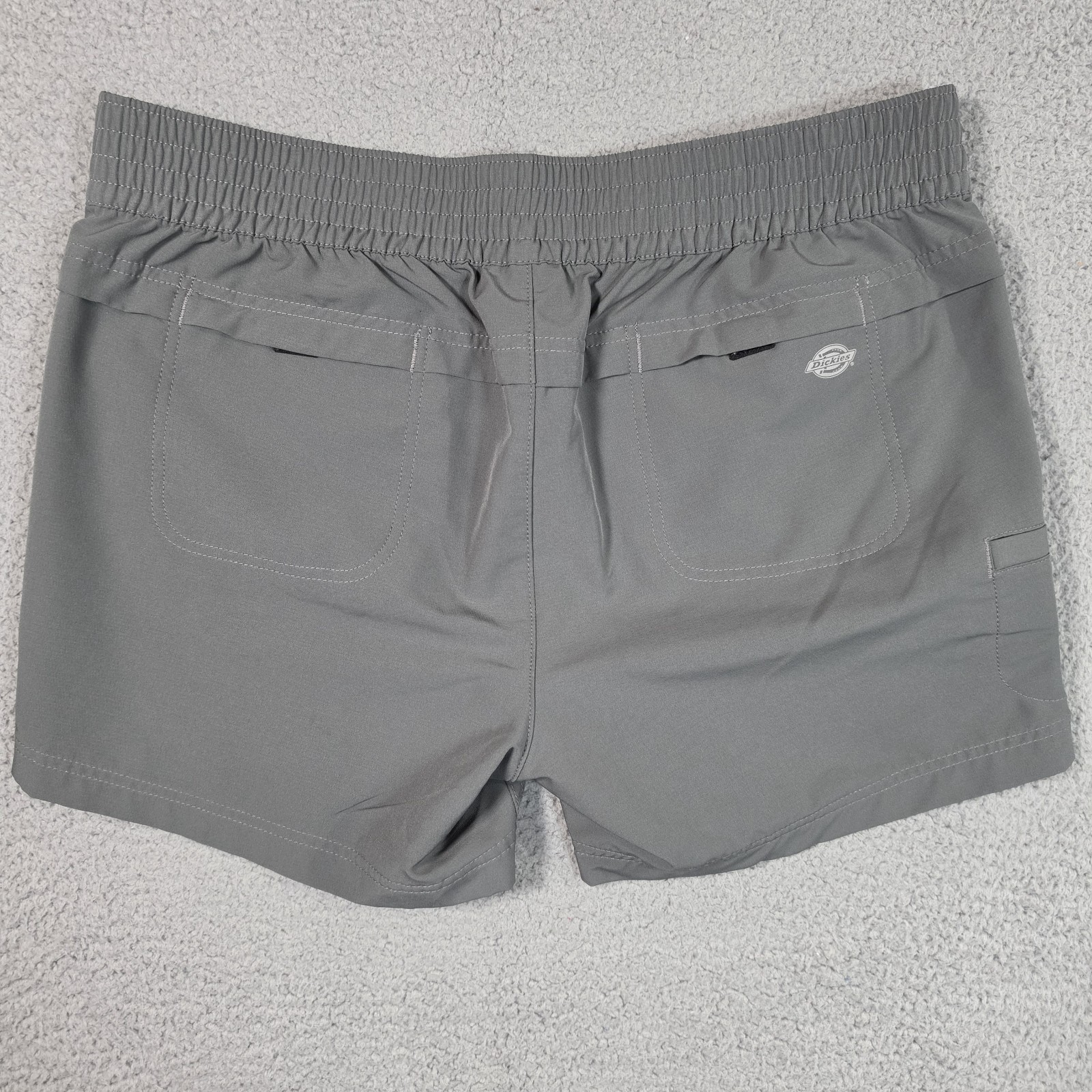 Dickies Cooling Temp IQ Cargo Shorts 12 Gray Stretch Utility Performance Golf