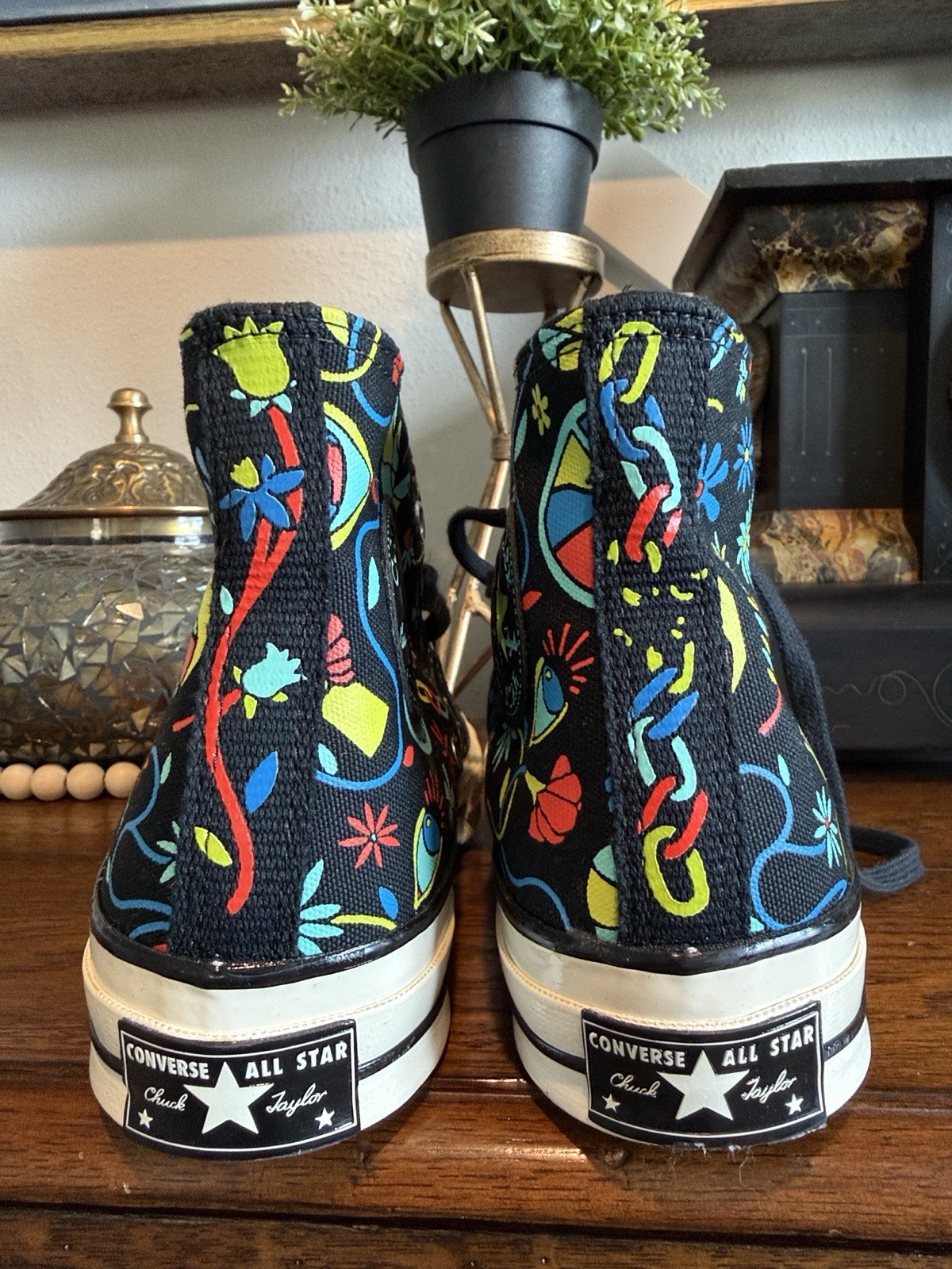 Converse Chuck 70 Peace & Unity Graphic Hightops Shoes Size W8/M6