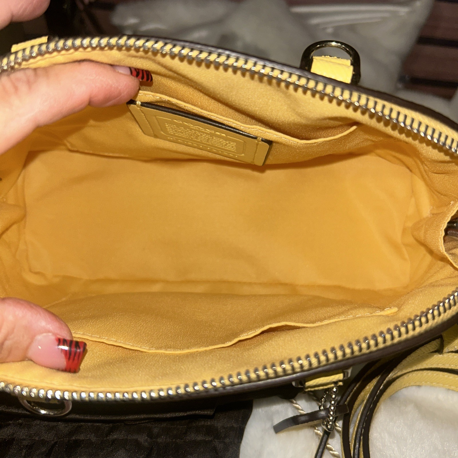 Coach 27591 Crossgrain Mini Sierra Satchel And Matching Wallet And Dust Bag