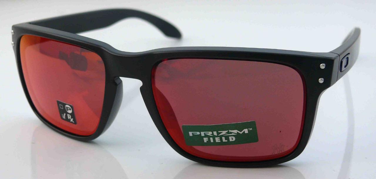 OAKLEY SUNGLASSES MBL NY YANKEES HOLBROOK MATTE BLACK FRAME PRIZM FIELD LENSES