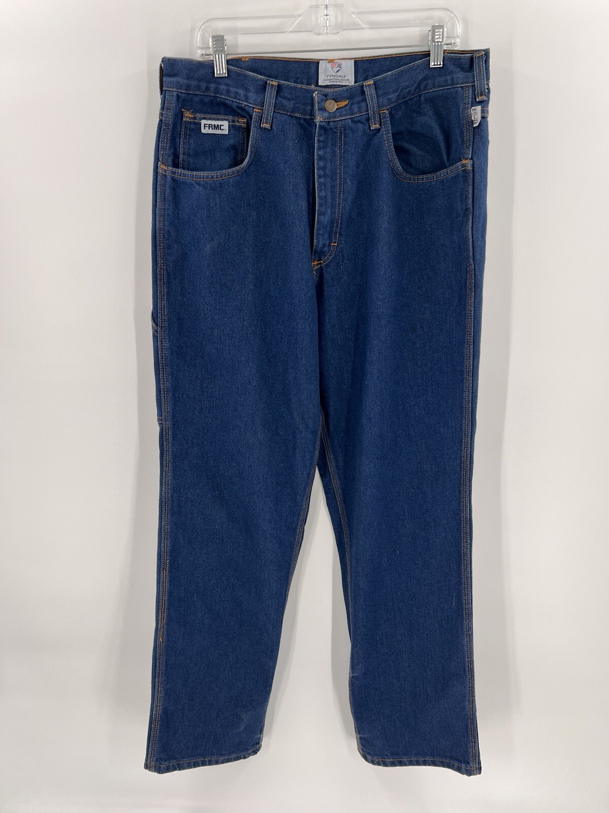 Tyndale FRMC Jeans Flame Resistant Pants F290T Blue Relaxed Carpenter 36×32