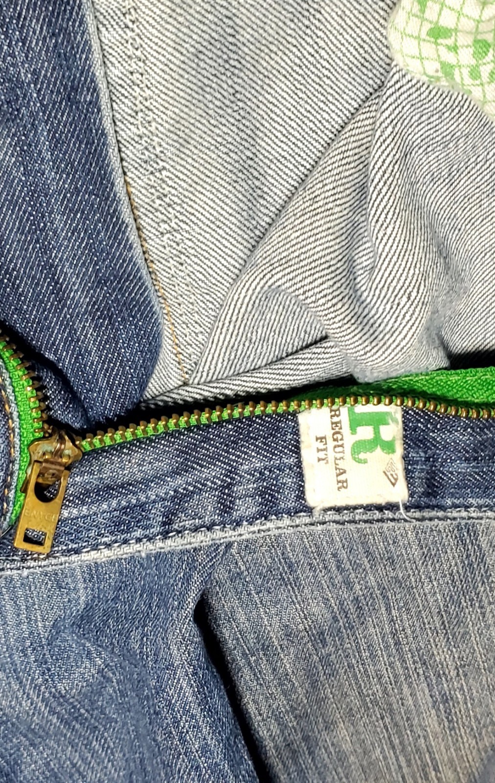 VTG 90s Baggie Jeans Men’s 40 – Distressed Hip Hop Grunge Streetwear Denim Y2K