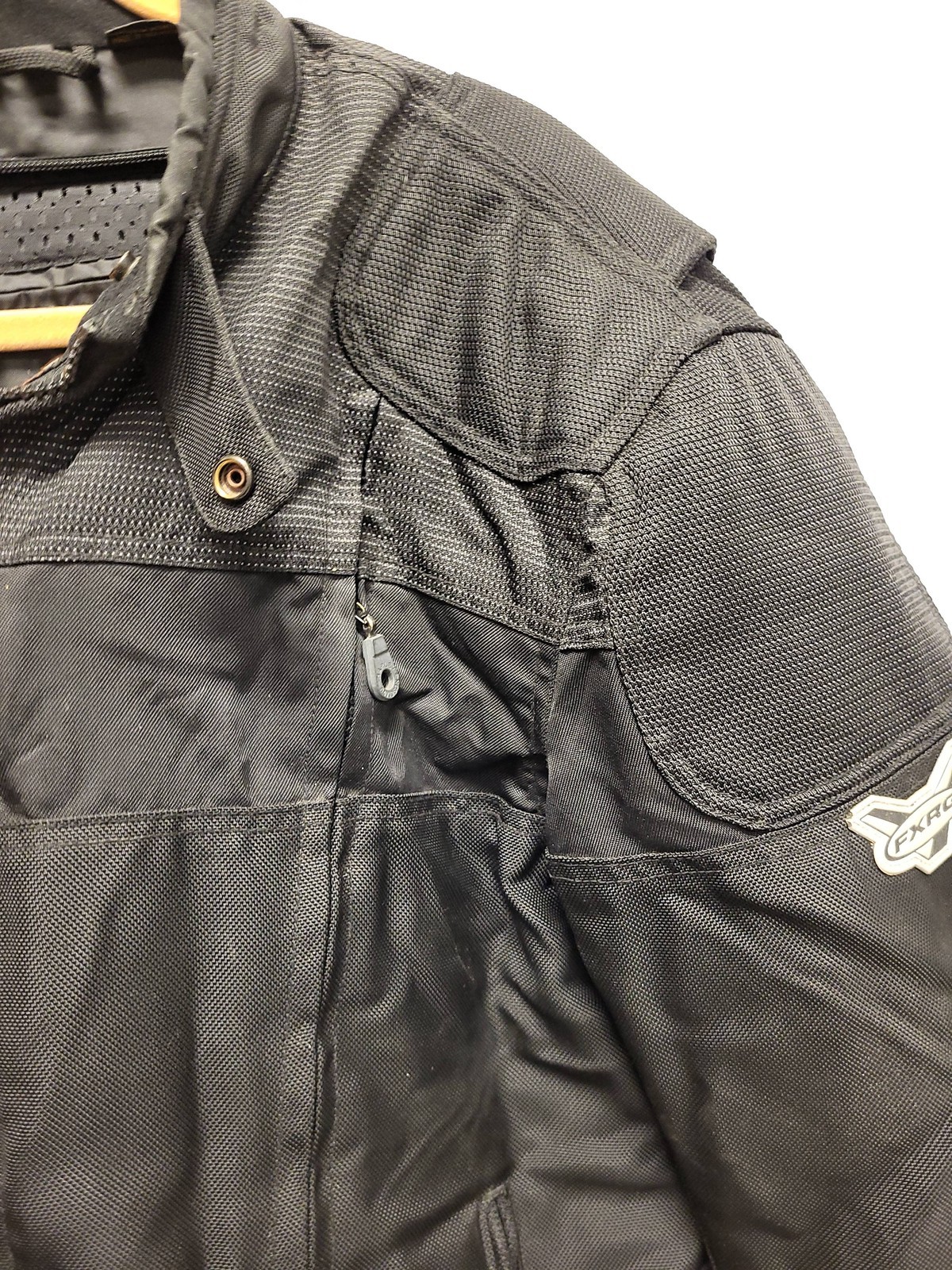 Harley-Davidson FXRG Men’s Textile Mesh Motorcycle Riding Jacket Black Size Larg