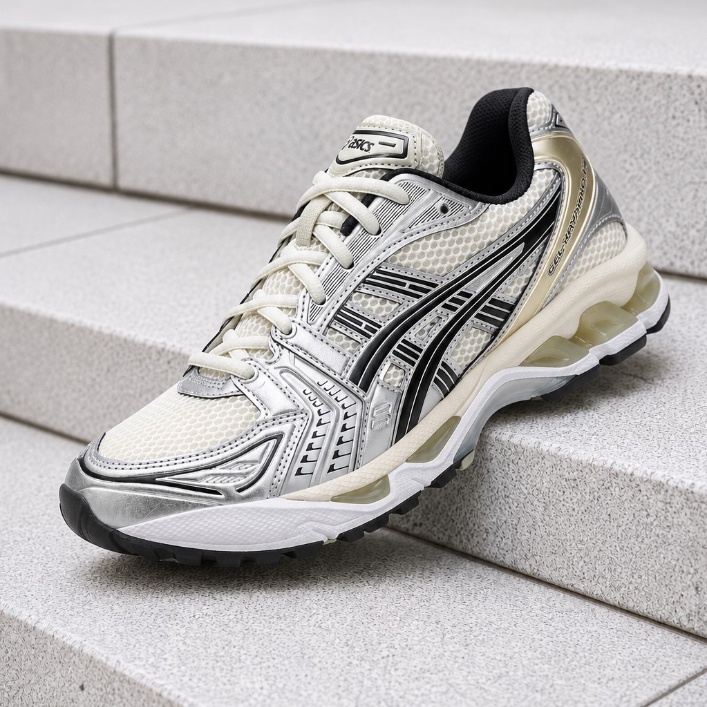 ASICS Gel-Kayano 14 Birch Pure Silver 1203A537-200 Men’s Size New