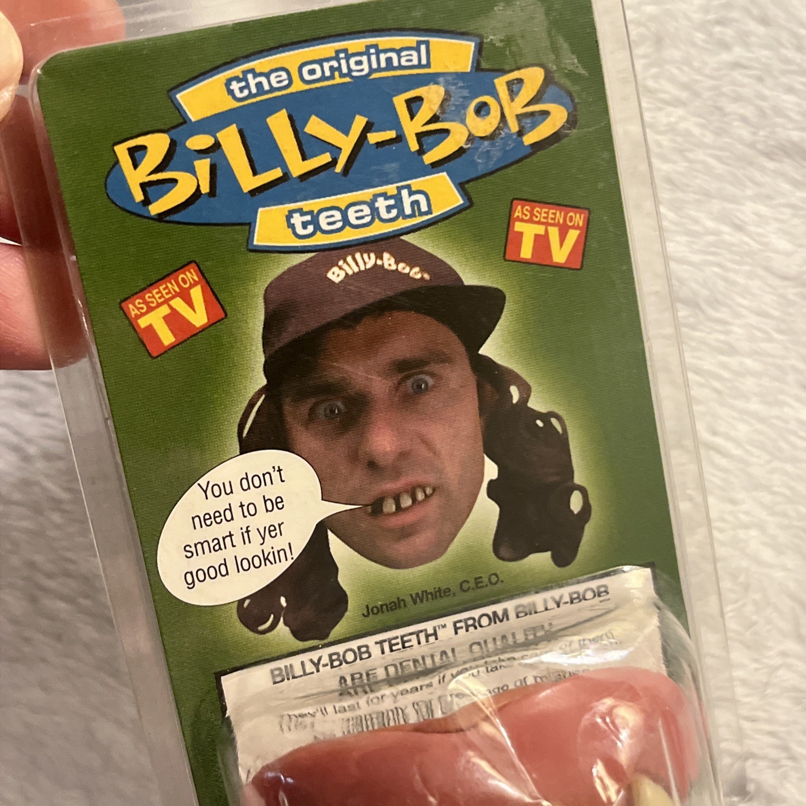 Authentic Original Billy Bob Hillbilly Teeth – As Seen on TV – Custom Fit