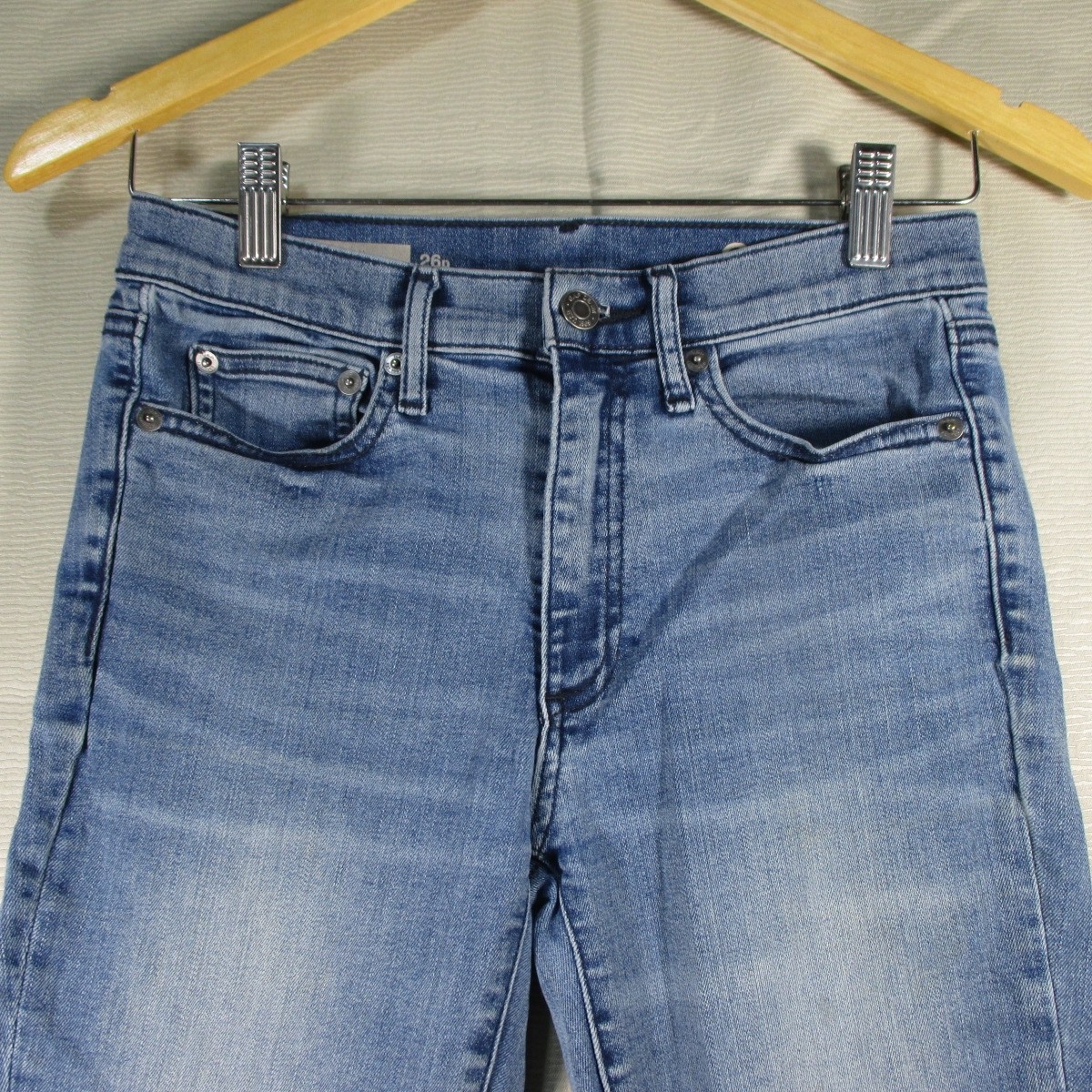 Gap 1969 Resolution True Skinny High Rise Jeans 26P Petite Stretch, Women