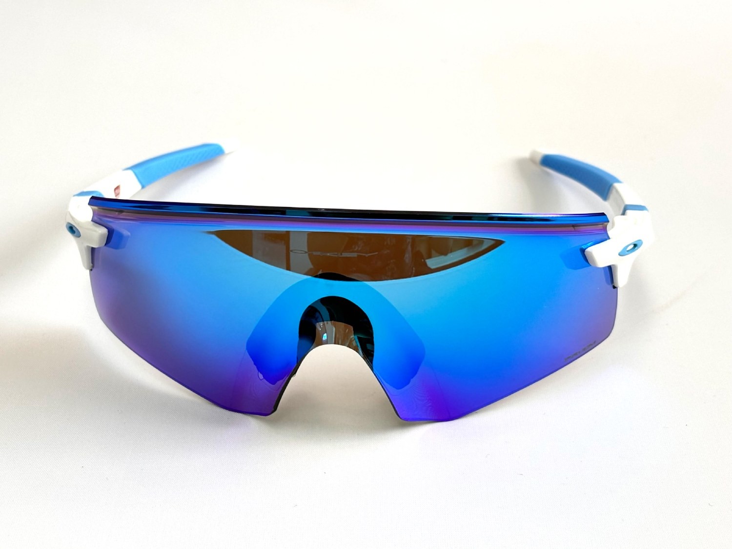 Oakley Sunglasses Encoder OO9471 White with Prizm Blue Lenses