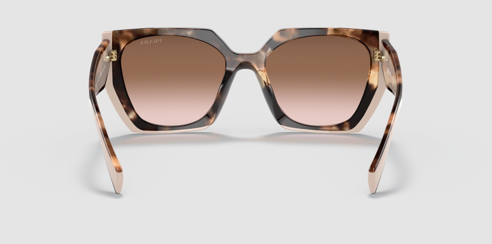PRADA PR 15WS 01R0A6 Tortoise Caramel Powder Brown Grad 54 mm Women’s Sunglasses
