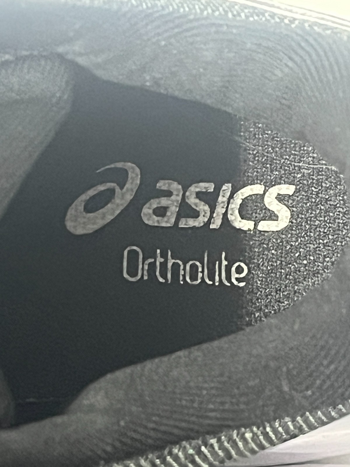 Women’s Asics Gel Excite 9 Ortholite Running Shoes Sneakers Black White Size 9