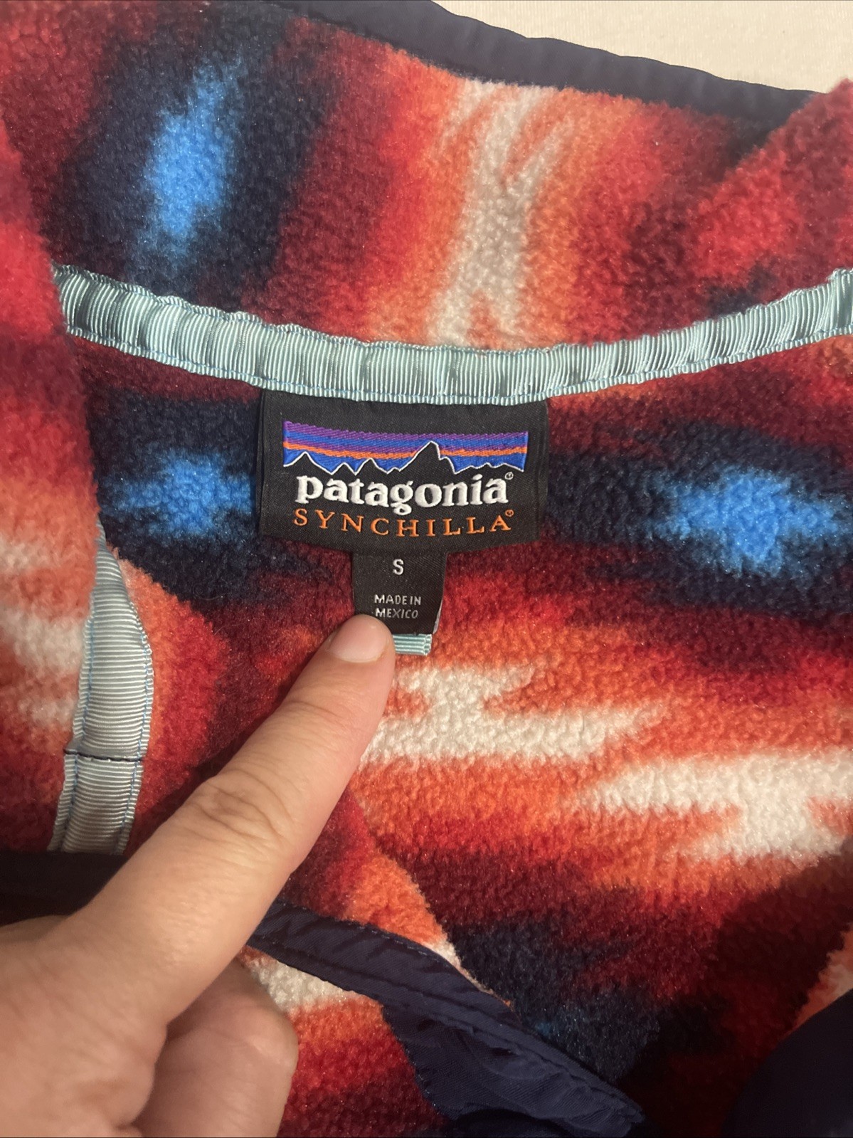 Patagonia Womens Synchilla Snap T Fleece Pullover Wild Desert Aztec Spring 2015