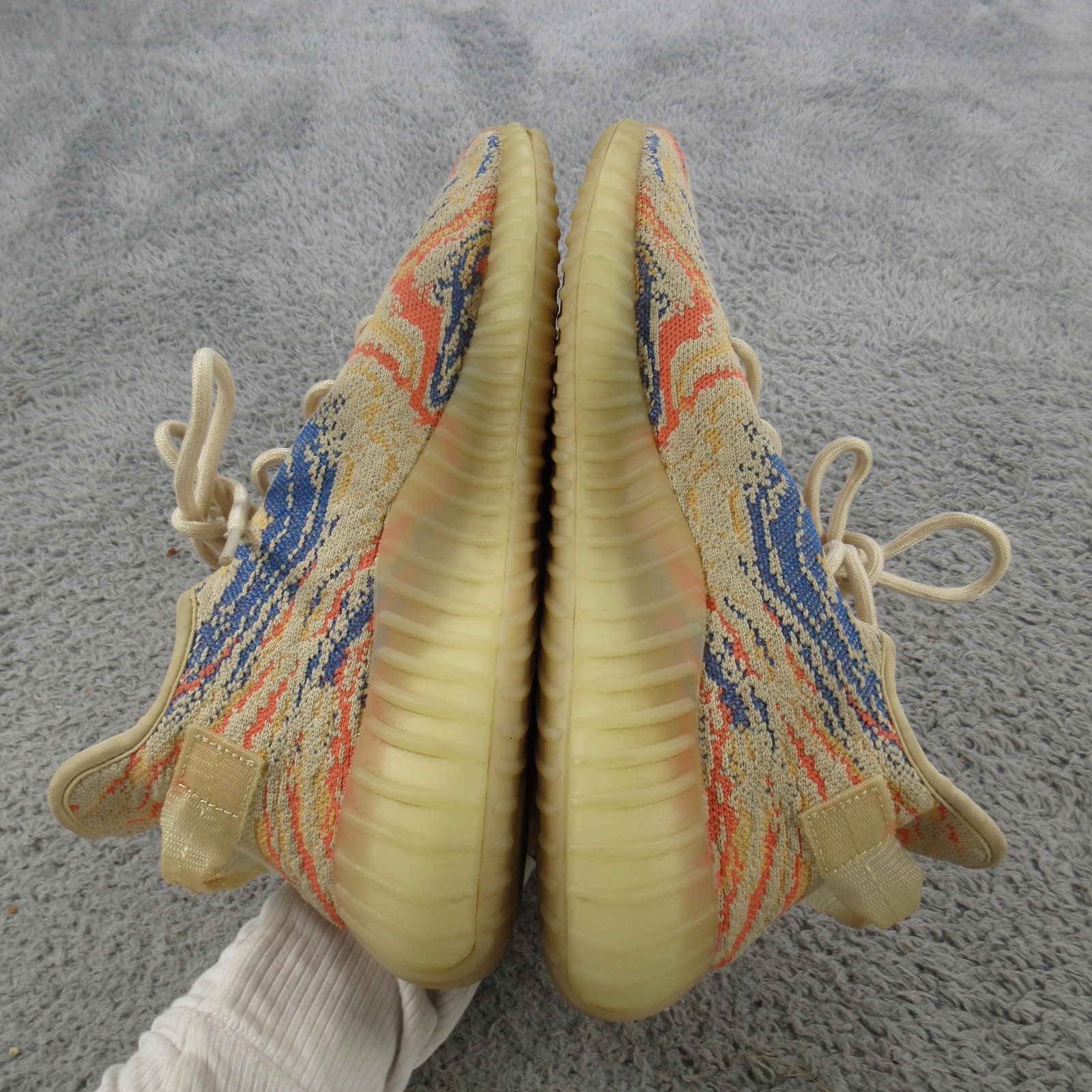 Adidas Yeezy Boost 350 V2 MX Oat Shoes Mens Size 8.5 Multicolor Sneakers GW3773
