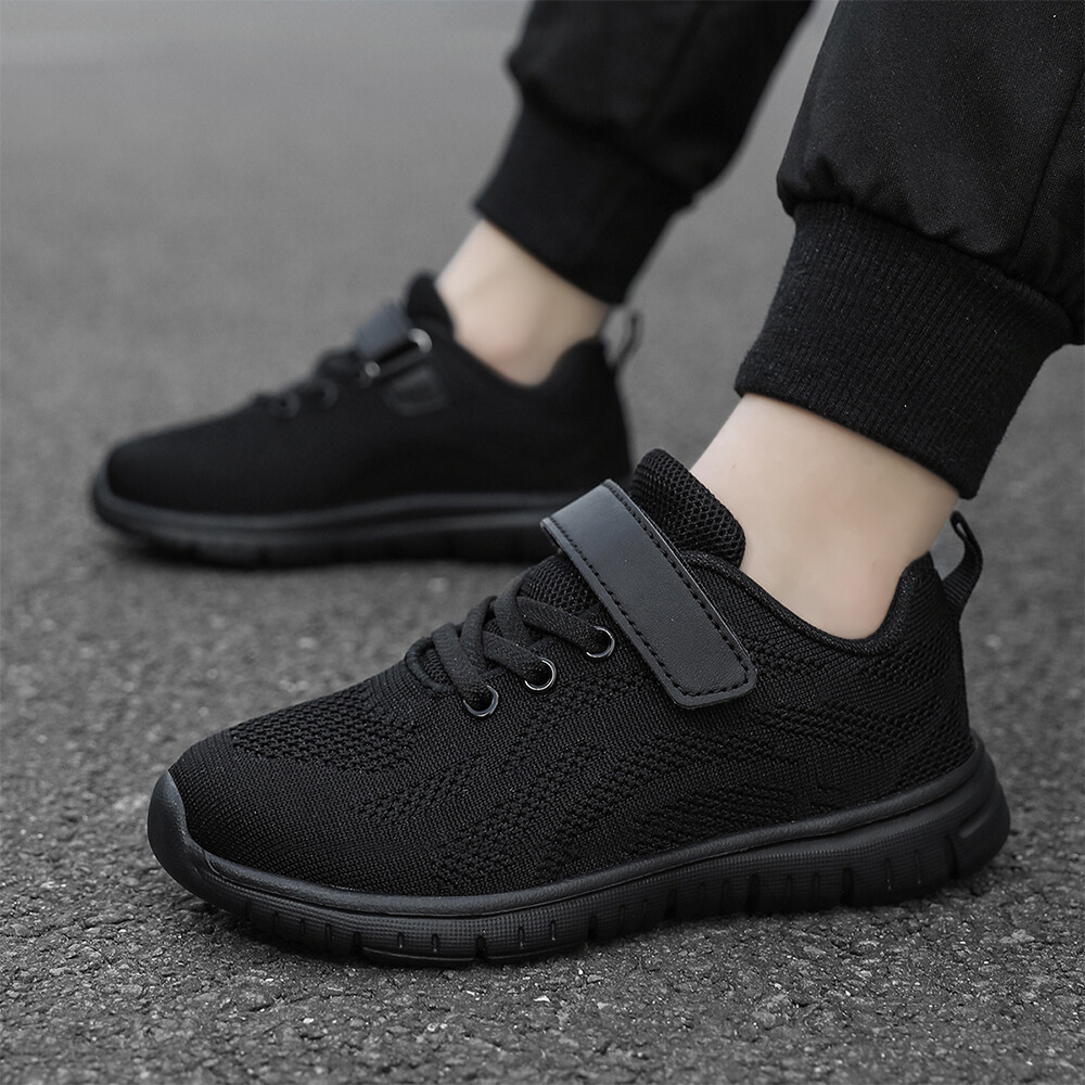 Boys Girls Athletic Shoes Tennis Running Shoes Knit Sneakers Walking Shoes New