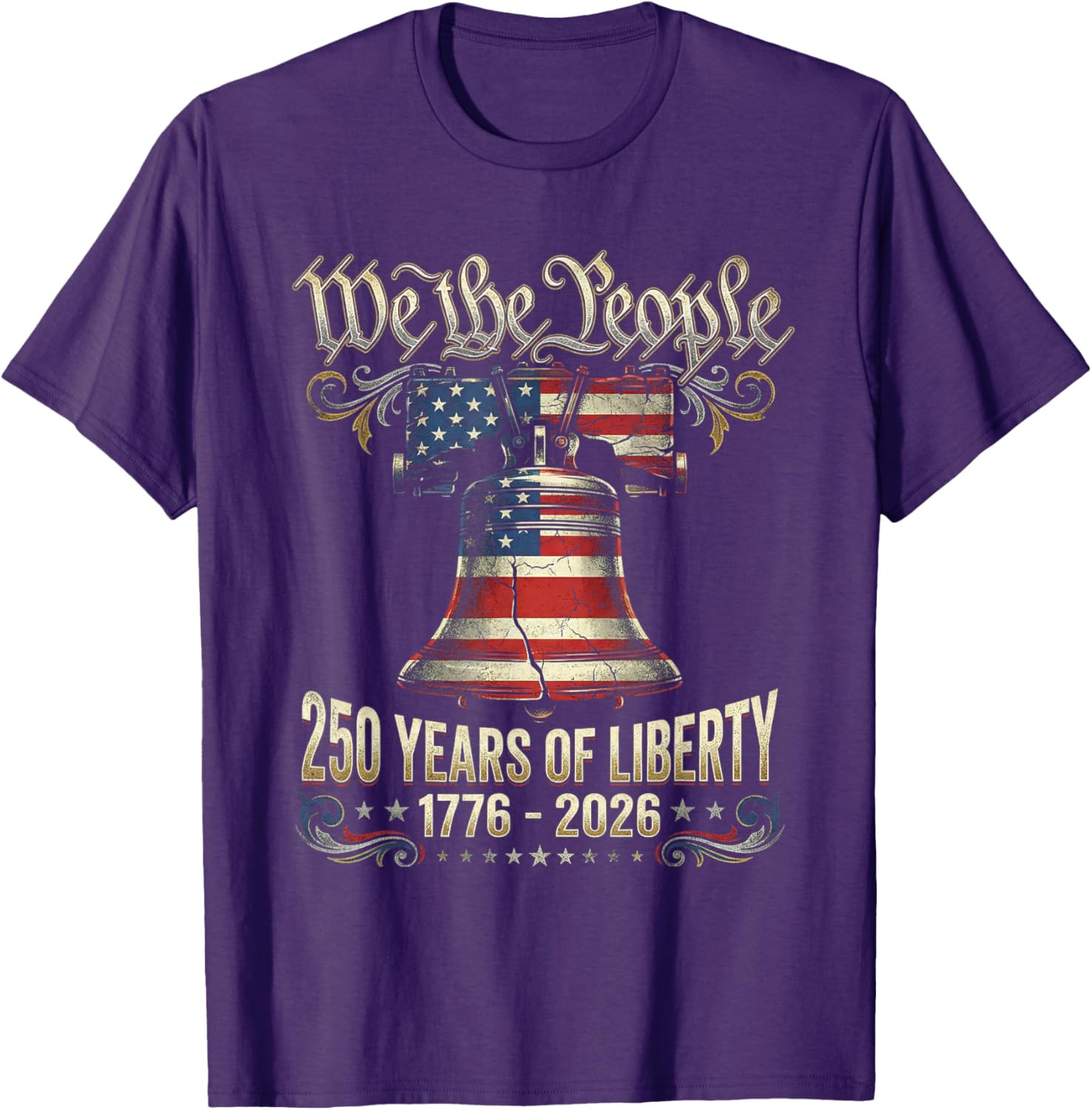 250 Years American 250th Anniversary USA Patriotic 4th July Unisex T-Shirt