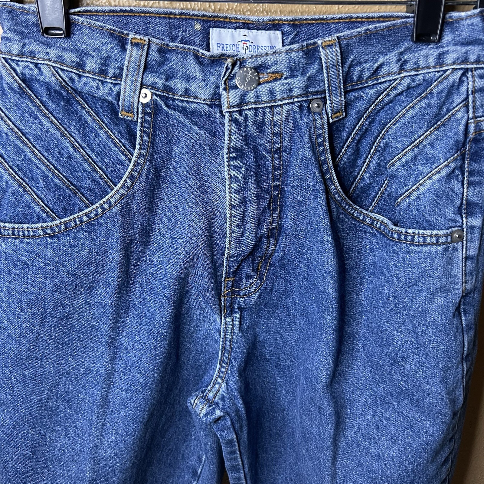 FDJ French Dressing Jeans 6P High Rise Tapered Leg Petite Diagonal Pockets