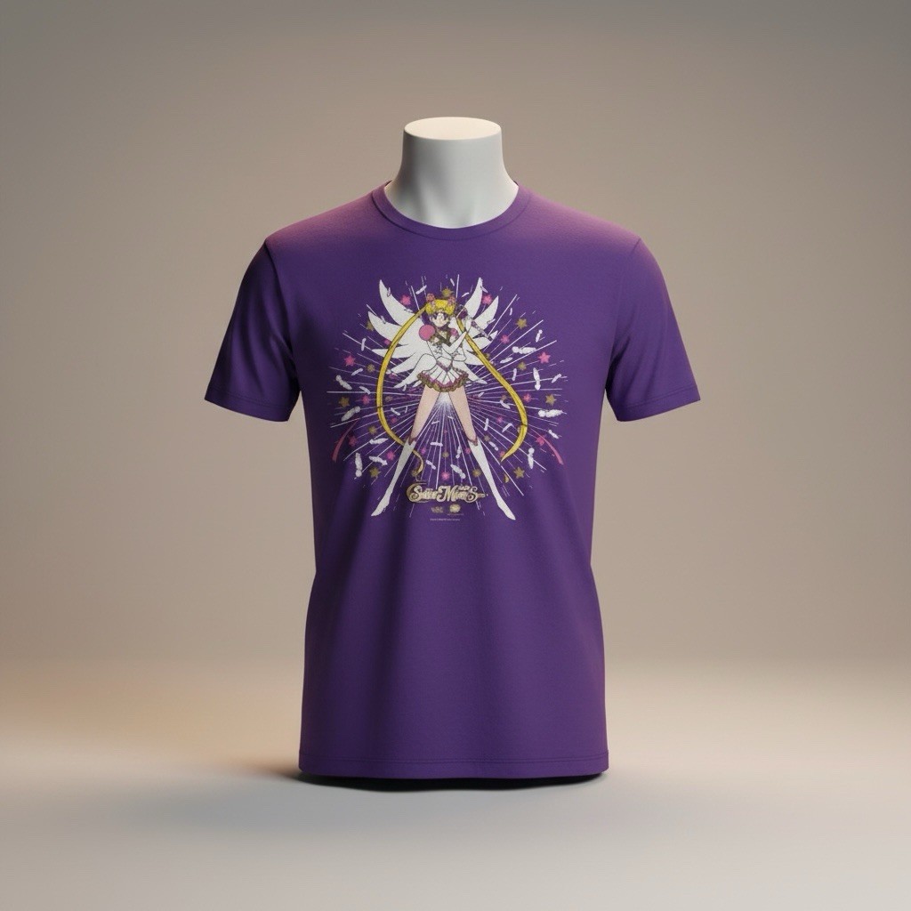 Sailor Moon T-Shirt Medium VIZ Media Comic Con 2019 Exclusive Unisex Purple New