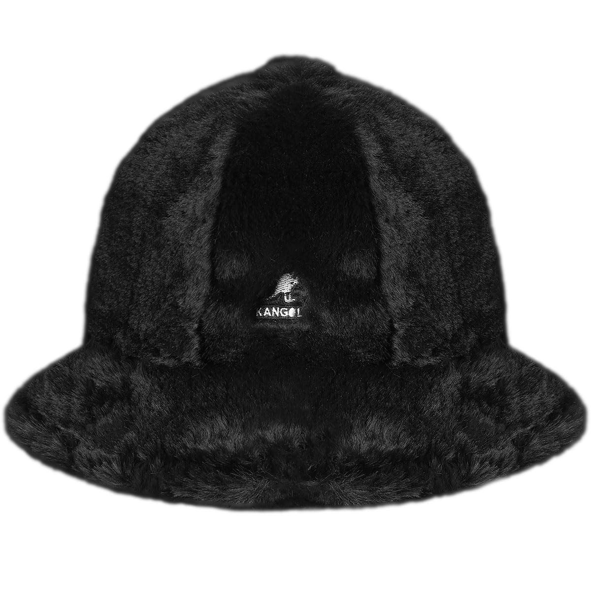 NWT Kangol Unisex Faux Fur Hat Black XL