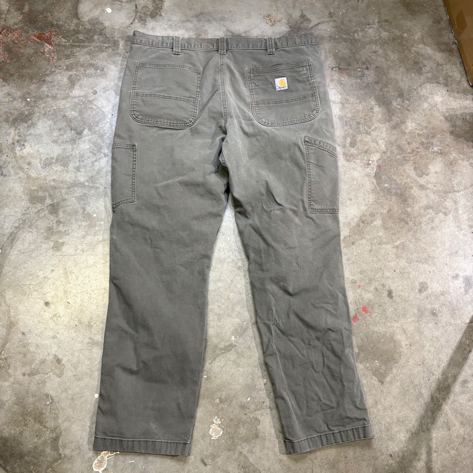 Carhartt 102802-217 Relaxed Fit Double Knee Work Pants Tarmac 40×32 Mens