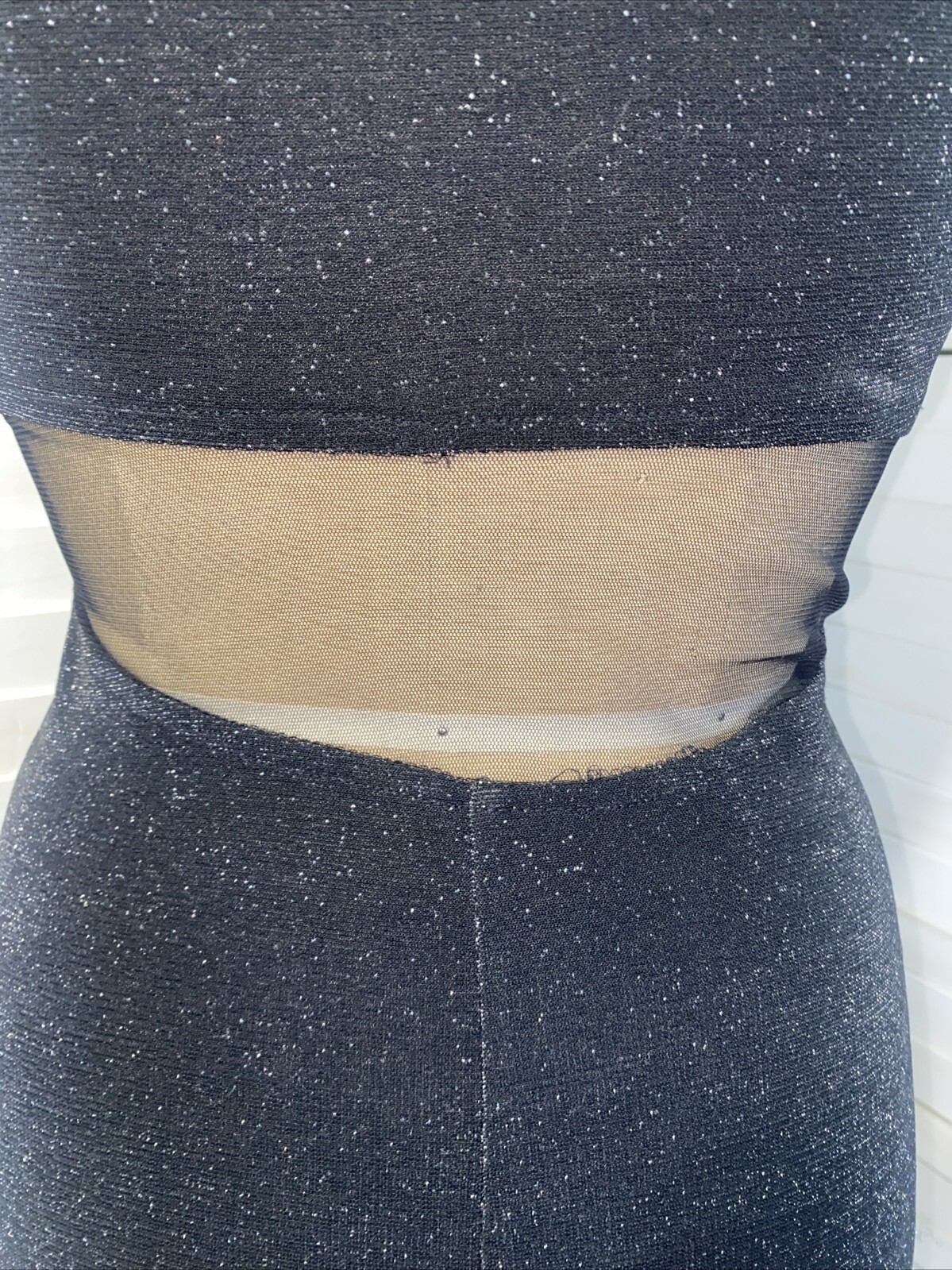 Vintage Jay Jacobs 80s 90s Formal Cocktail Prom Little Black Dress Small USA