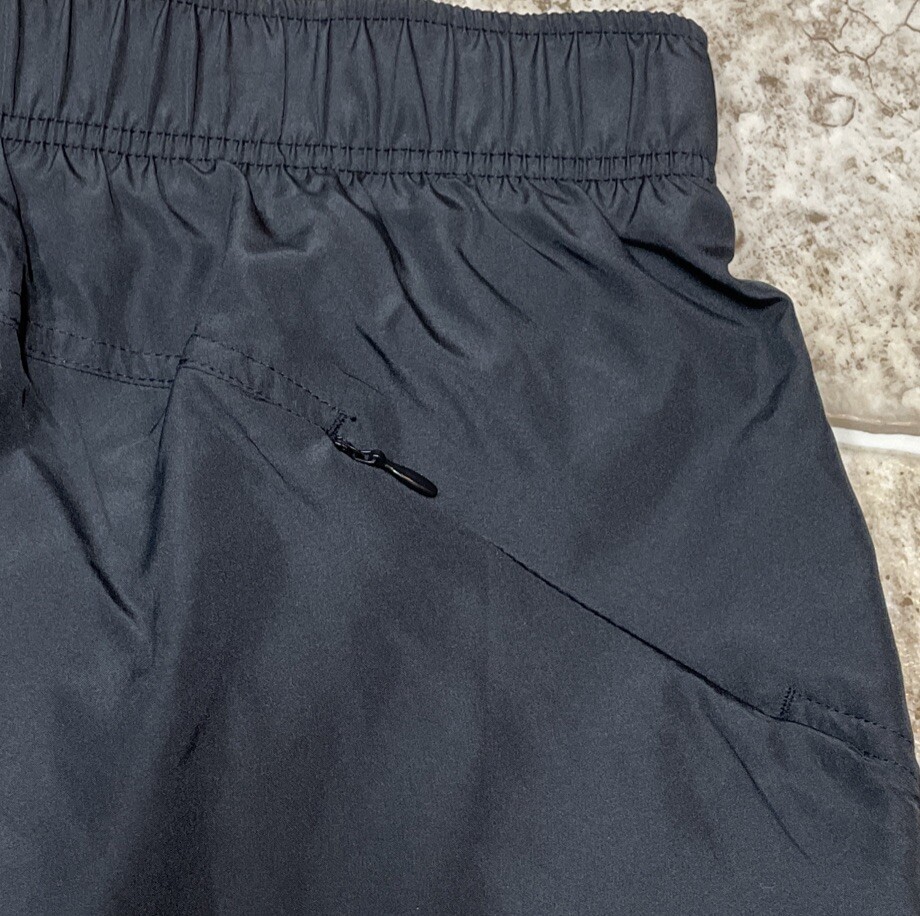 Womens Exercise Shorts Athletic Works Black Running Gym Size Medium 8-10