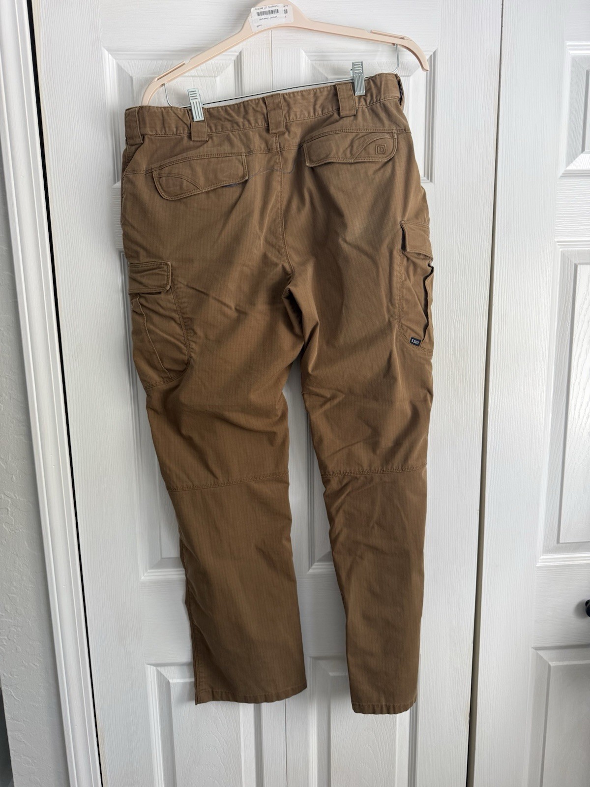 5.11 Tactical Men’s Brown Taclite Pro Ripstop Cargo Utility Pants 36×34