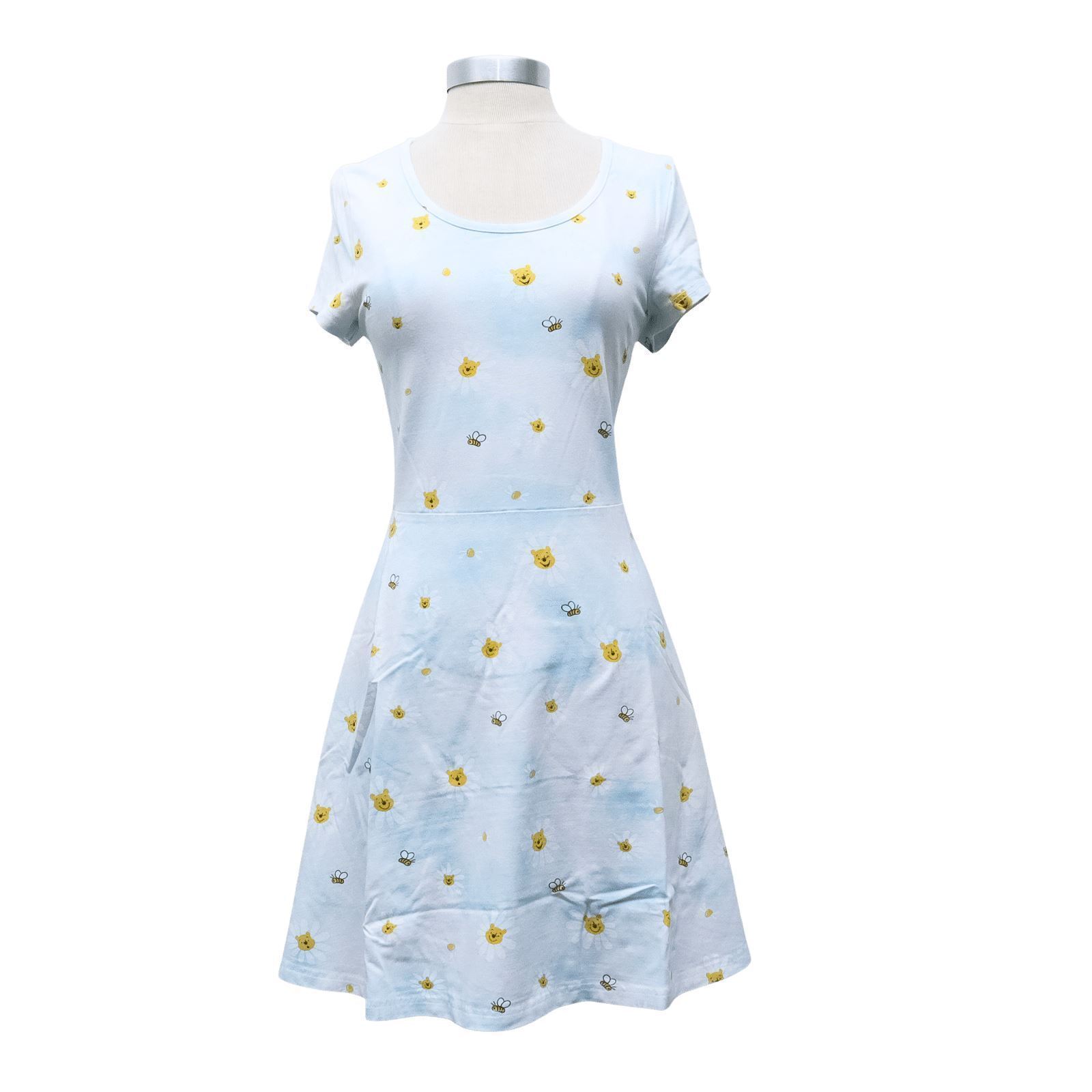Loungefly Disney Winnie The Pooh Honey Bee Bear Daisy Skater Dress Size L