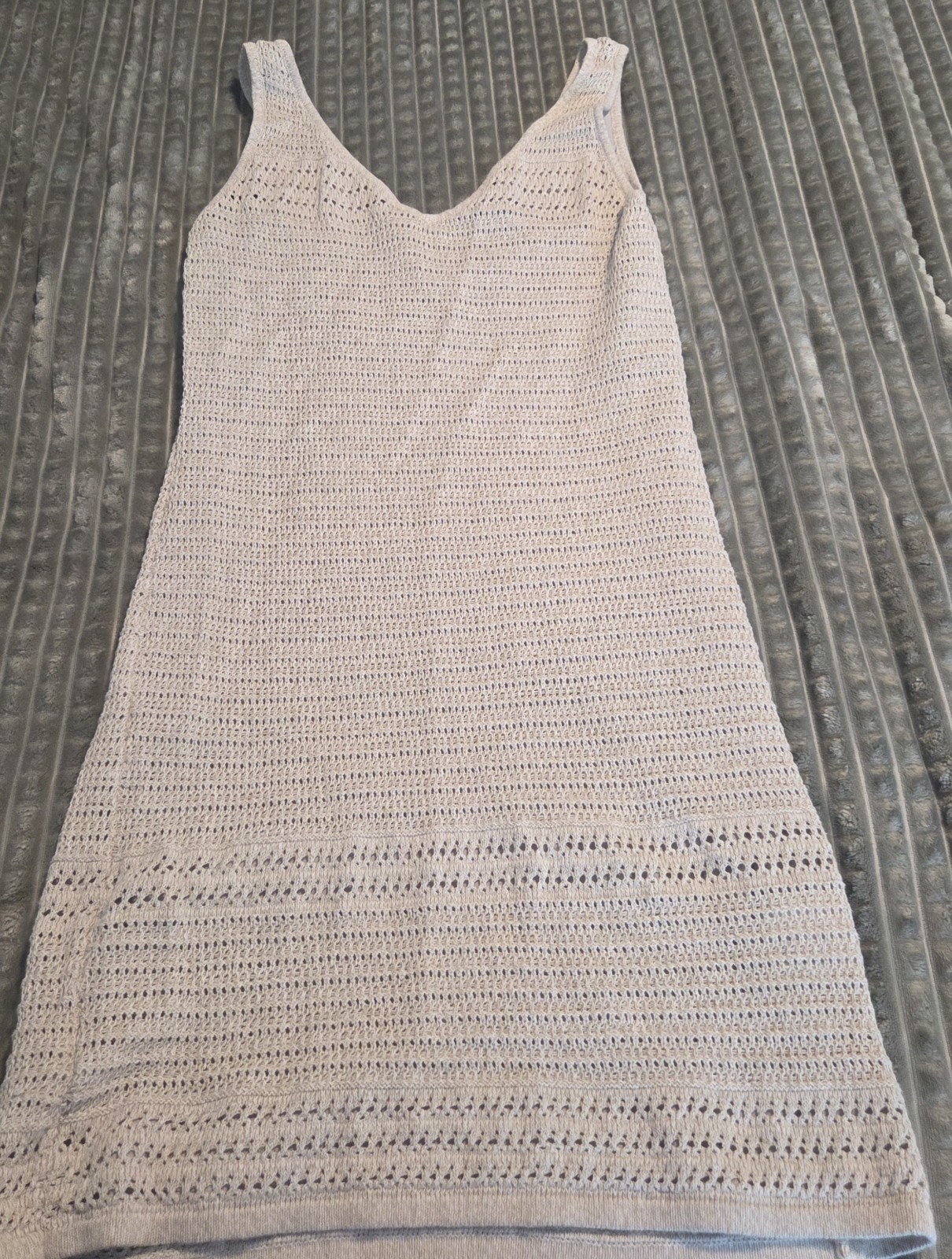 Tommy Bahama Ava Bay V Neck Dress Sleeveless Knee Length S/P