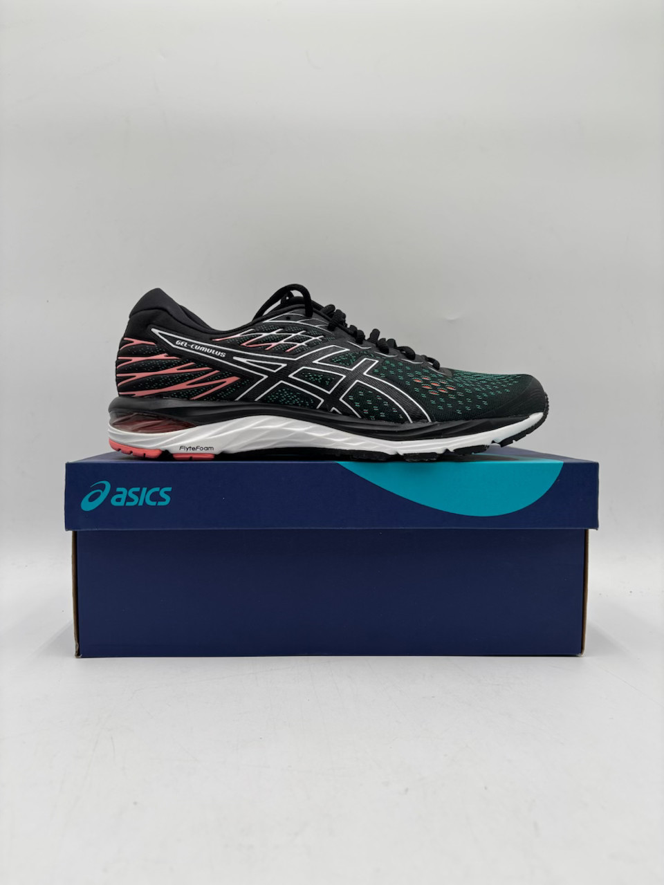 Asics GEL-CUMULUS 21 SUN CORAL Women’s NEW Running Shoe Black Multiple Sizes NIB